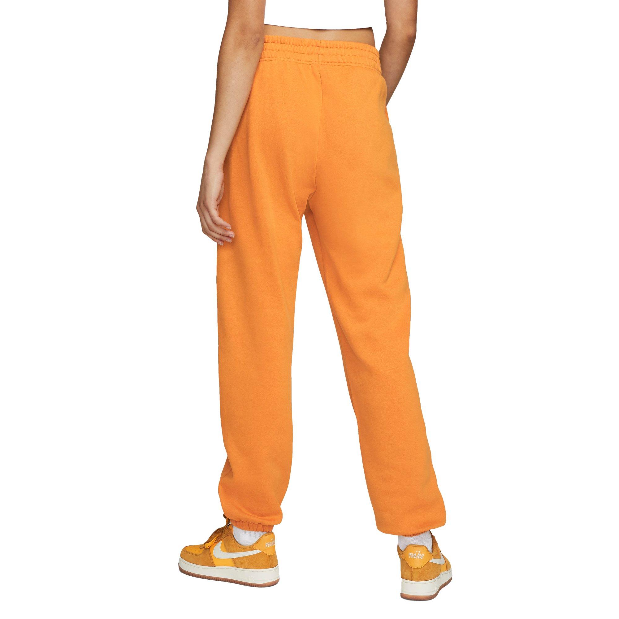 Nike Women's Sportswear Essential Collection Fleece Pants - Brown - BROWN Thumbnail View 2