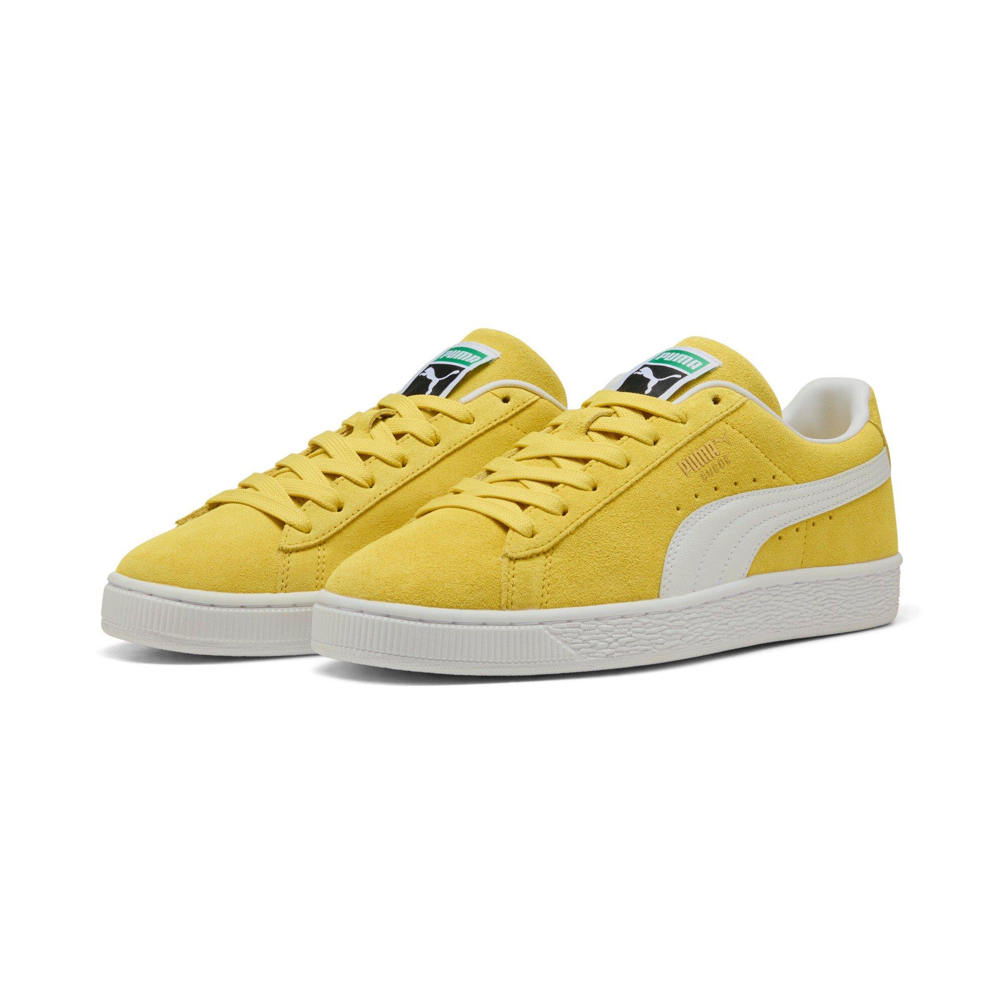 PUMA Suede Classic "Yellow/White" Men's Shoe - YELLOW/WHITE