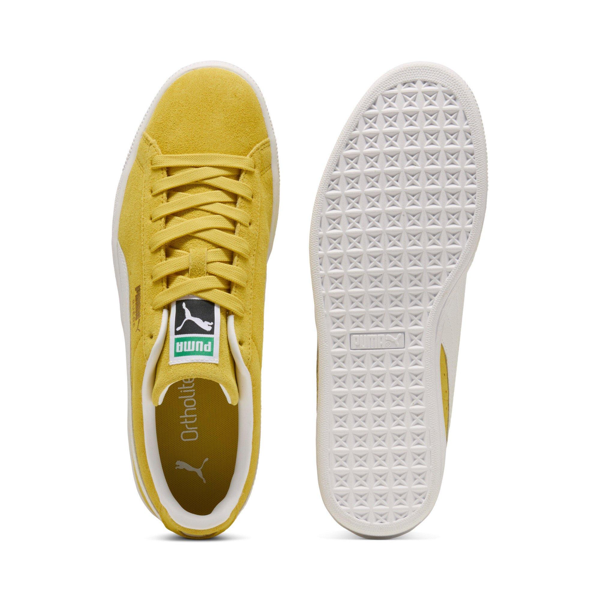 PUMA Suede Classic "Yellow/White" Men's Shoe - YELLOW/WHITE