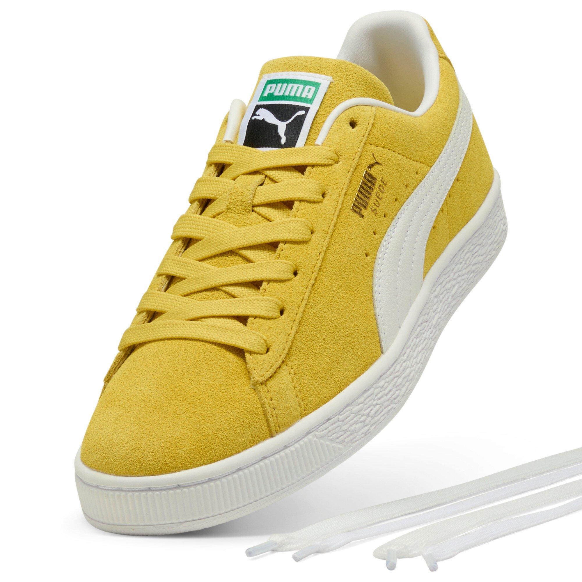 PUMA Suede Classic "Yellow/White" Men's Shoe - YELLOW/WHITE