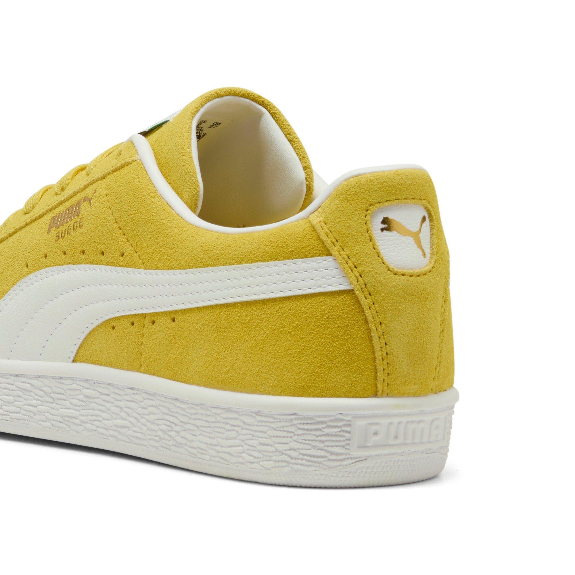 PUMA Suede Classic "Yellow/White" Men's Shoe - YELLOW/WHITE