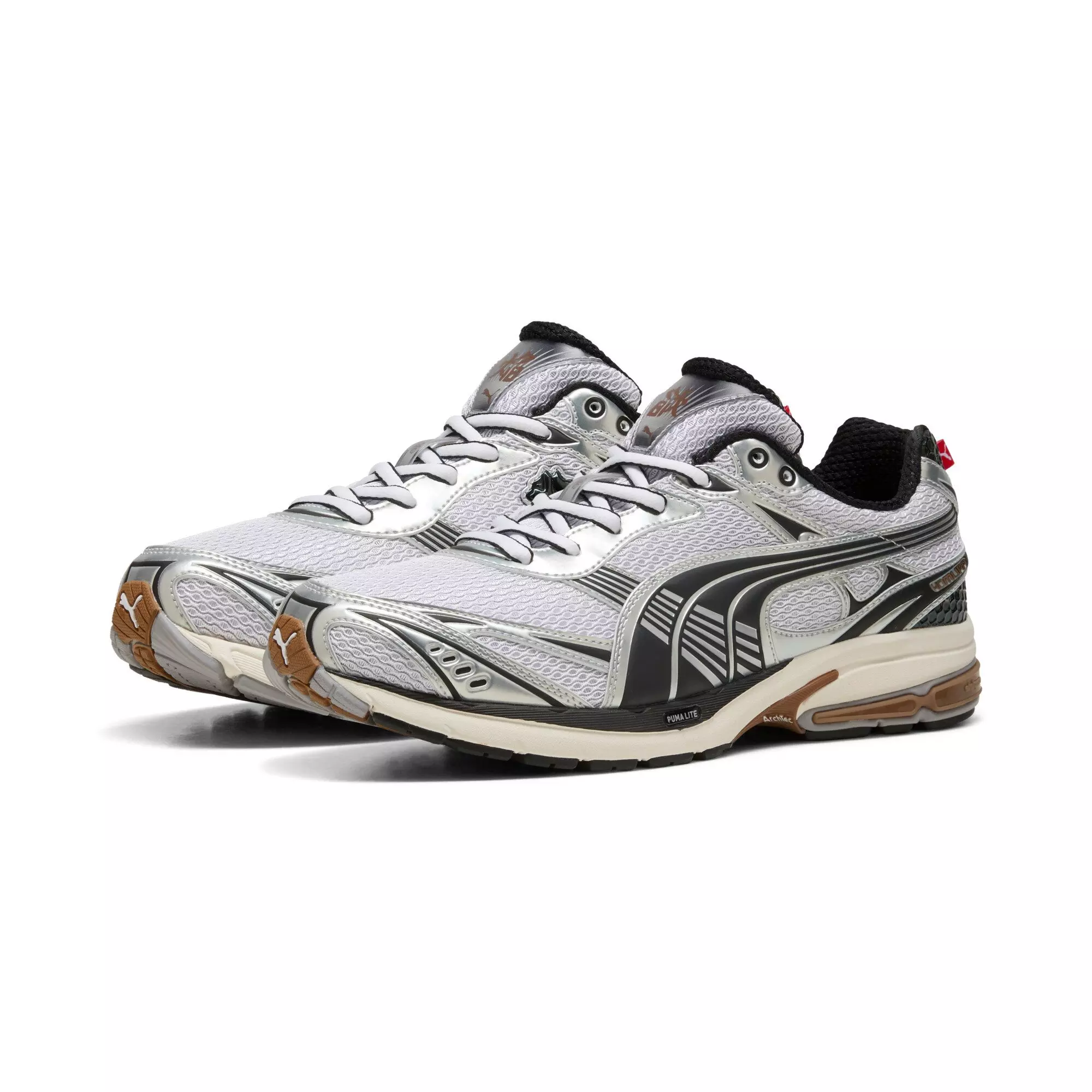 PUMA Homura OG+ "Matte Silver/PUMA Black" Men's Shoe - SILVER/BLACK