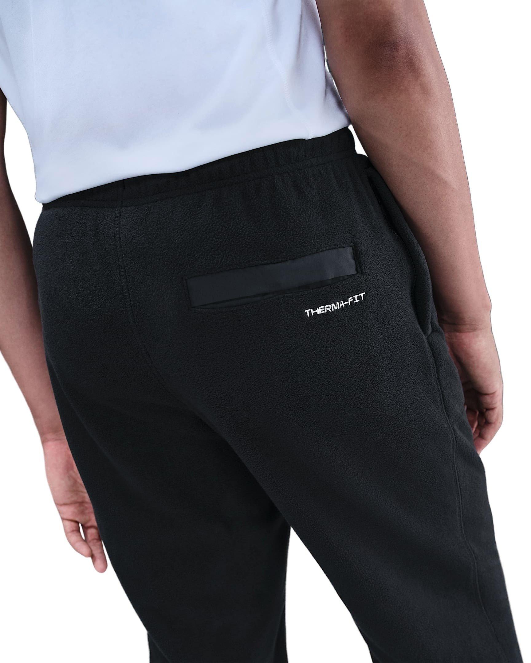 Nike Men's Sportswear Club Winterized Pants - BLACK Thumbnail View 4