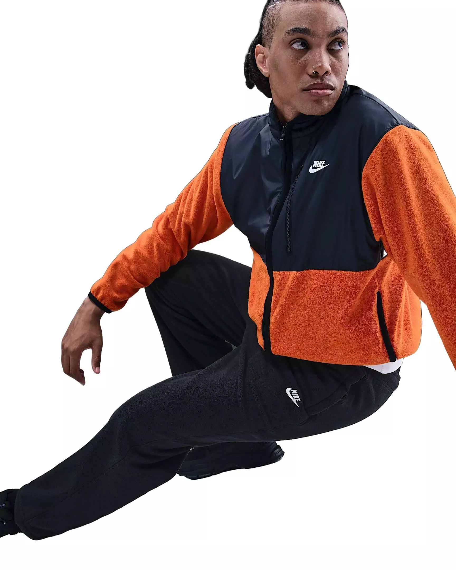 Nike Men's Sportswear Club Winterized Pants - BLACK