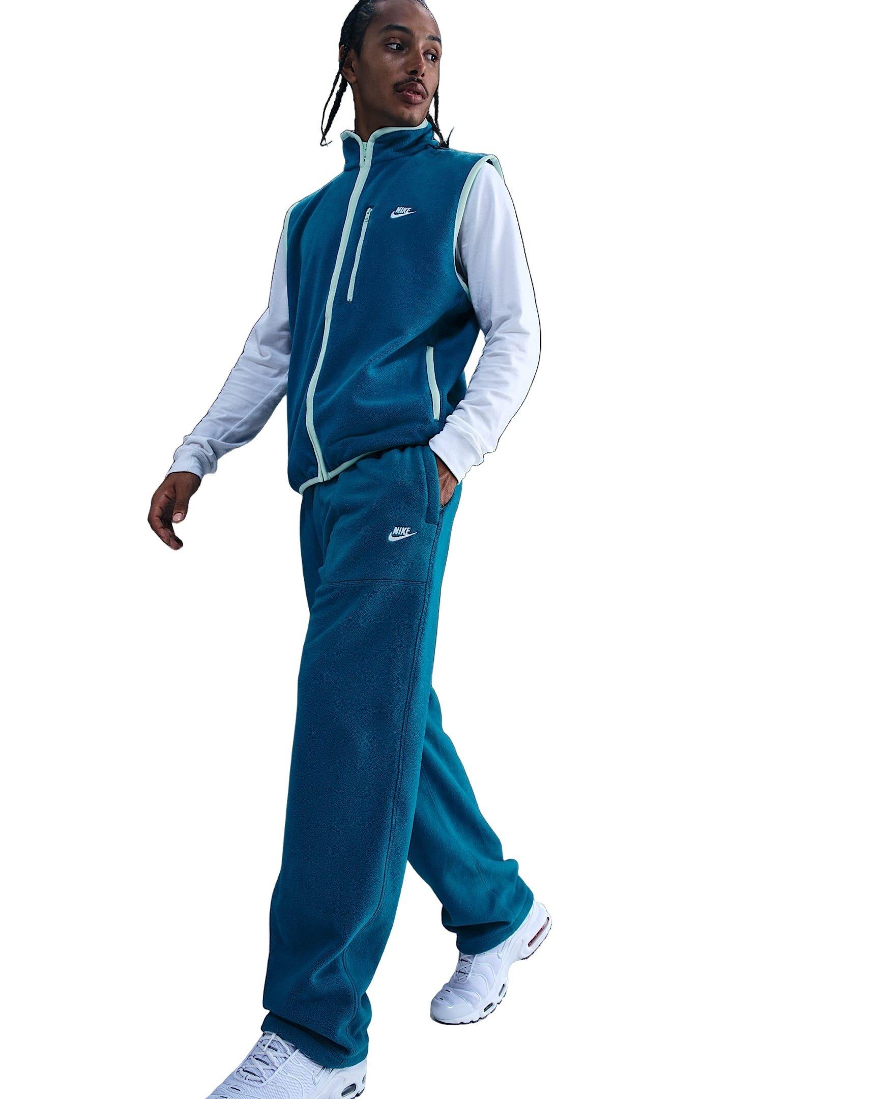 Nike Men's Sportswear Club Winterized Pants - BLUE Thumbnail View 5