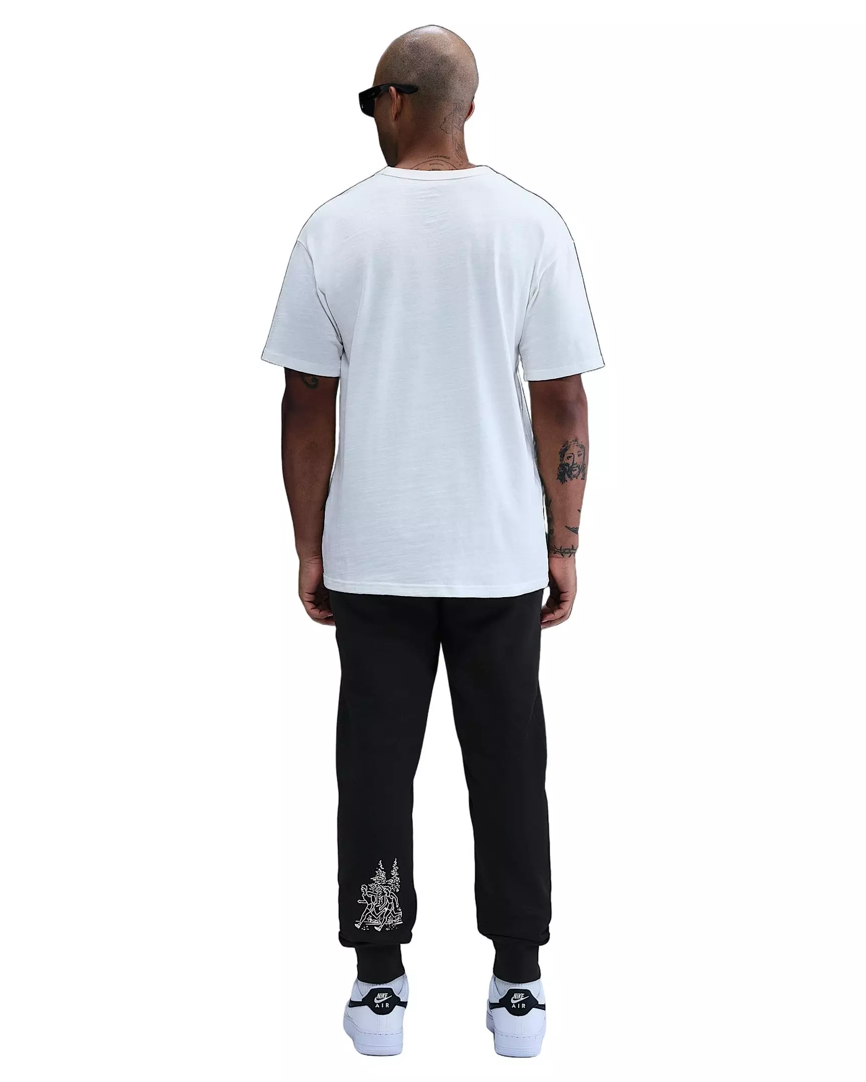 Nike Men's Sportswear Club Classic Fleece Joggers - BLACK