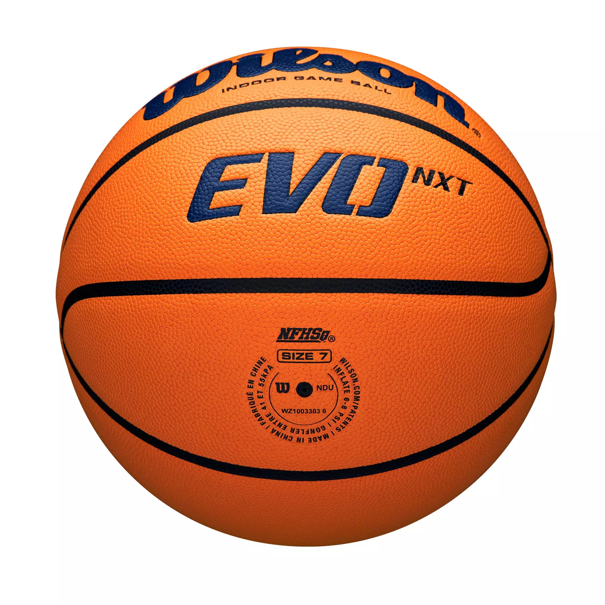 Wilson NCAA Evo NXT Game 6 Basketball-Navy - NAVY