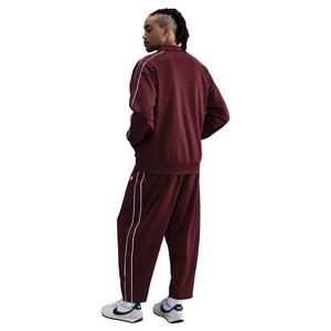 Nike Men's Sportswear Club Oversized Knit Sweatpants - Red