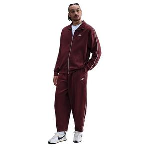 Nike Men's Sportswear Club Oversized Knit Sweatpants - Red