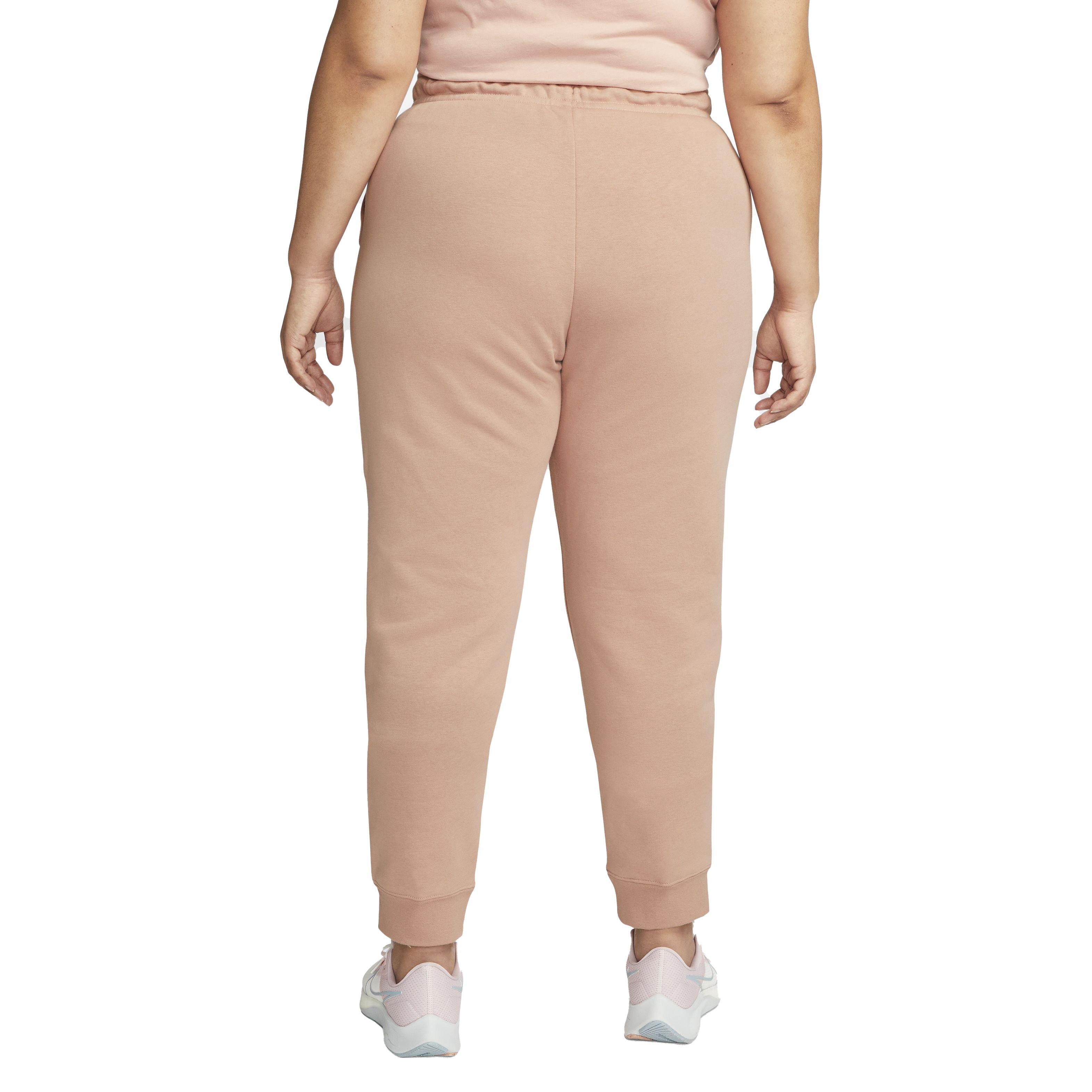 Nike Women's NSW Essential Fleece Pants - PINK Thumbnail View 2