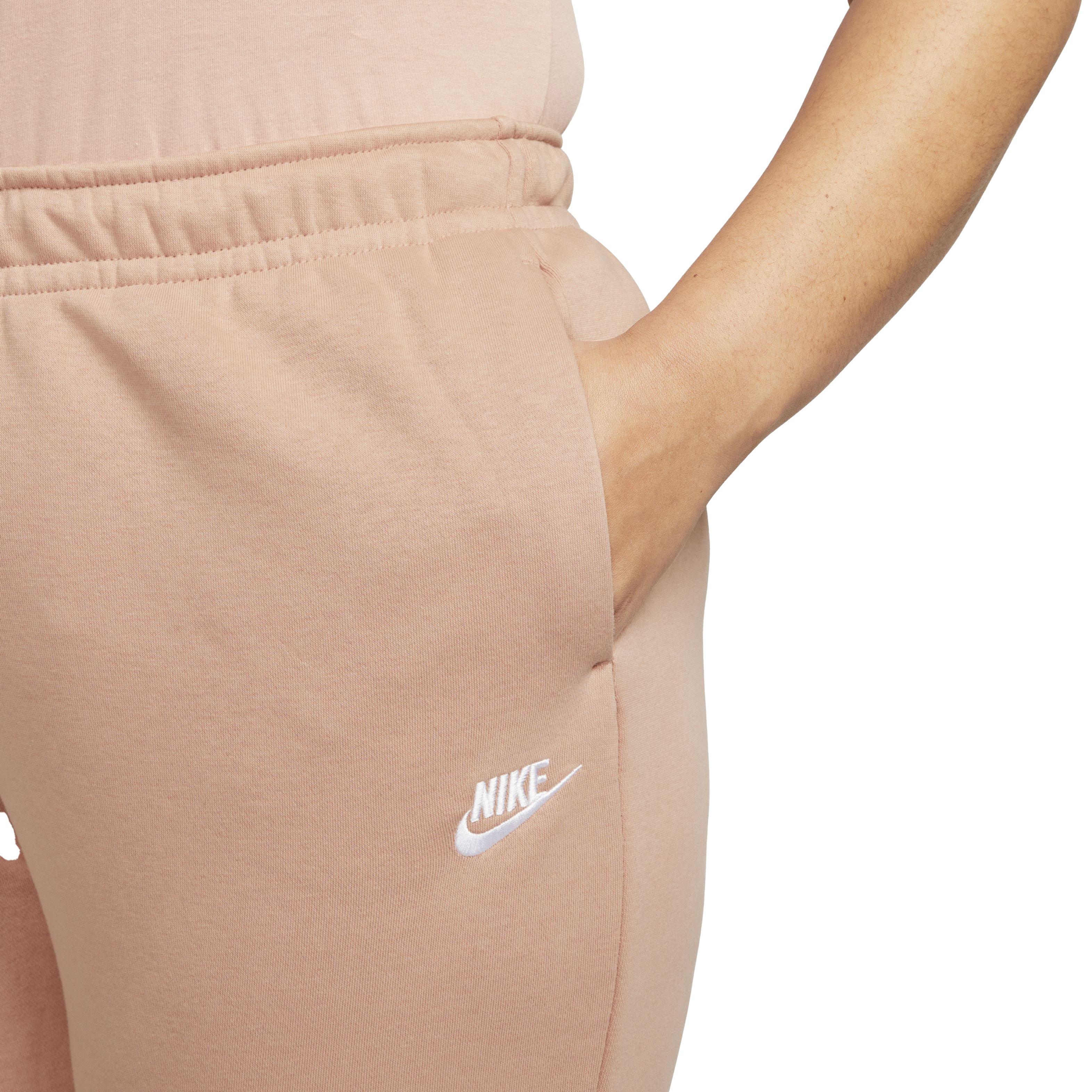 Nike Women's NSW Essential Fleece Pants - PINK Thumbnail View 3