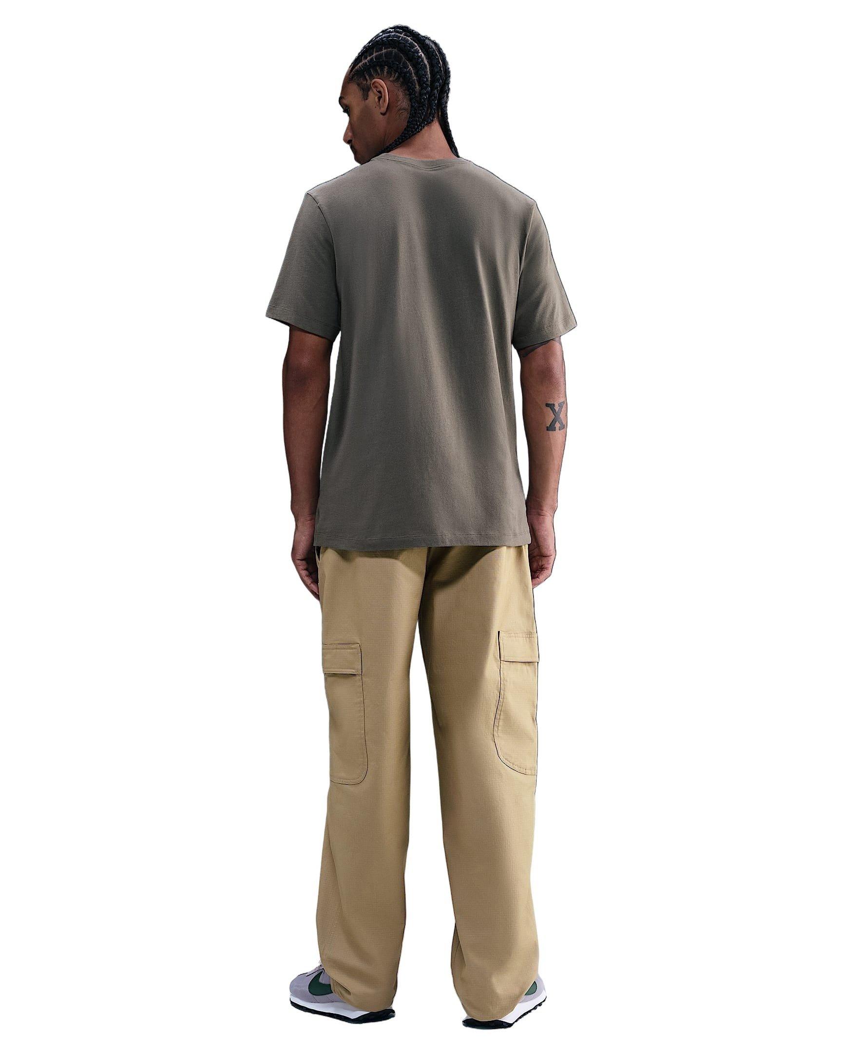 Nike Men's Sportswear Club Woven Cargo Pants - Brown - BROWN Thumbnail View 6