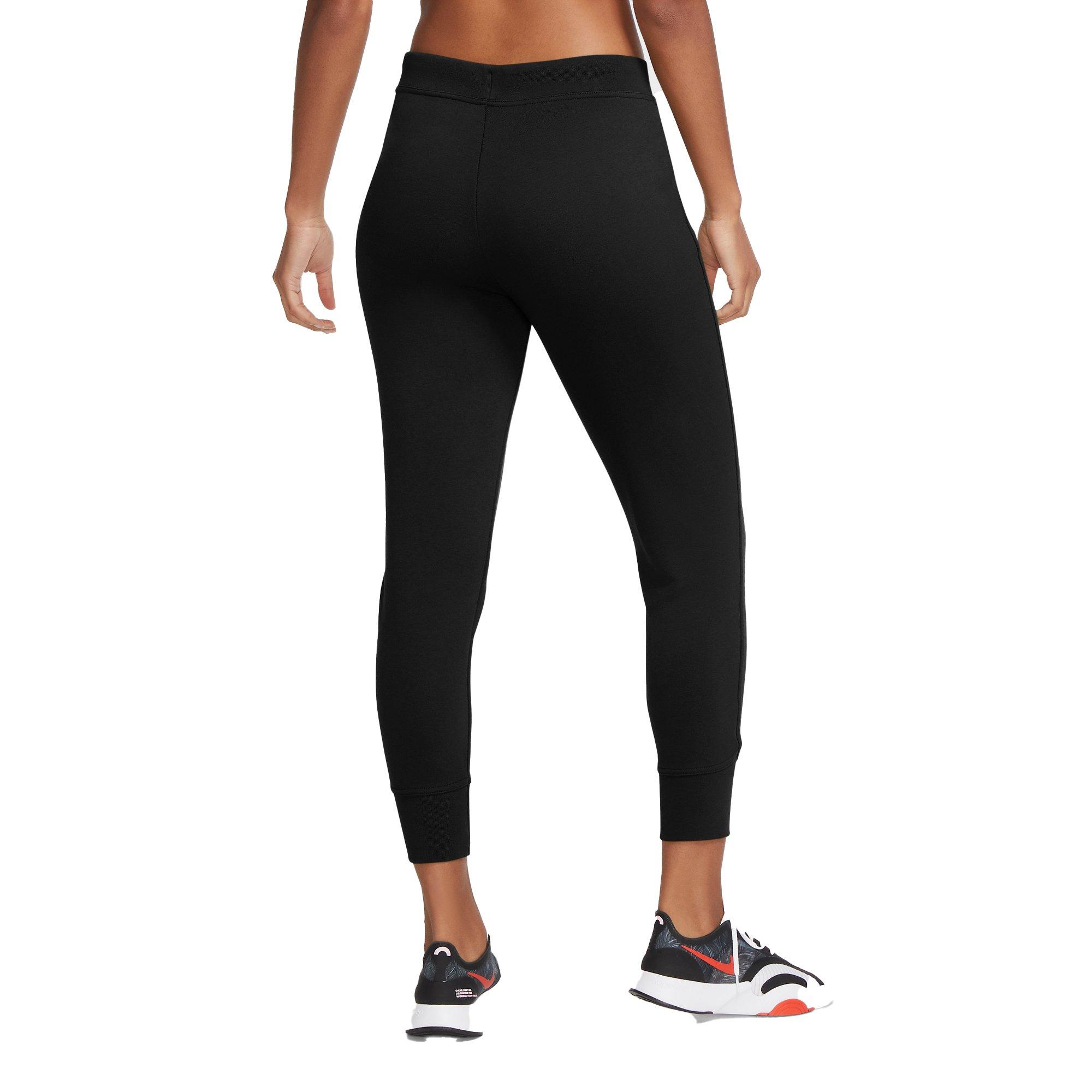 Nike Women's Get Fit Dri-FIT Training Pants - BLACK Thumbnail View 2