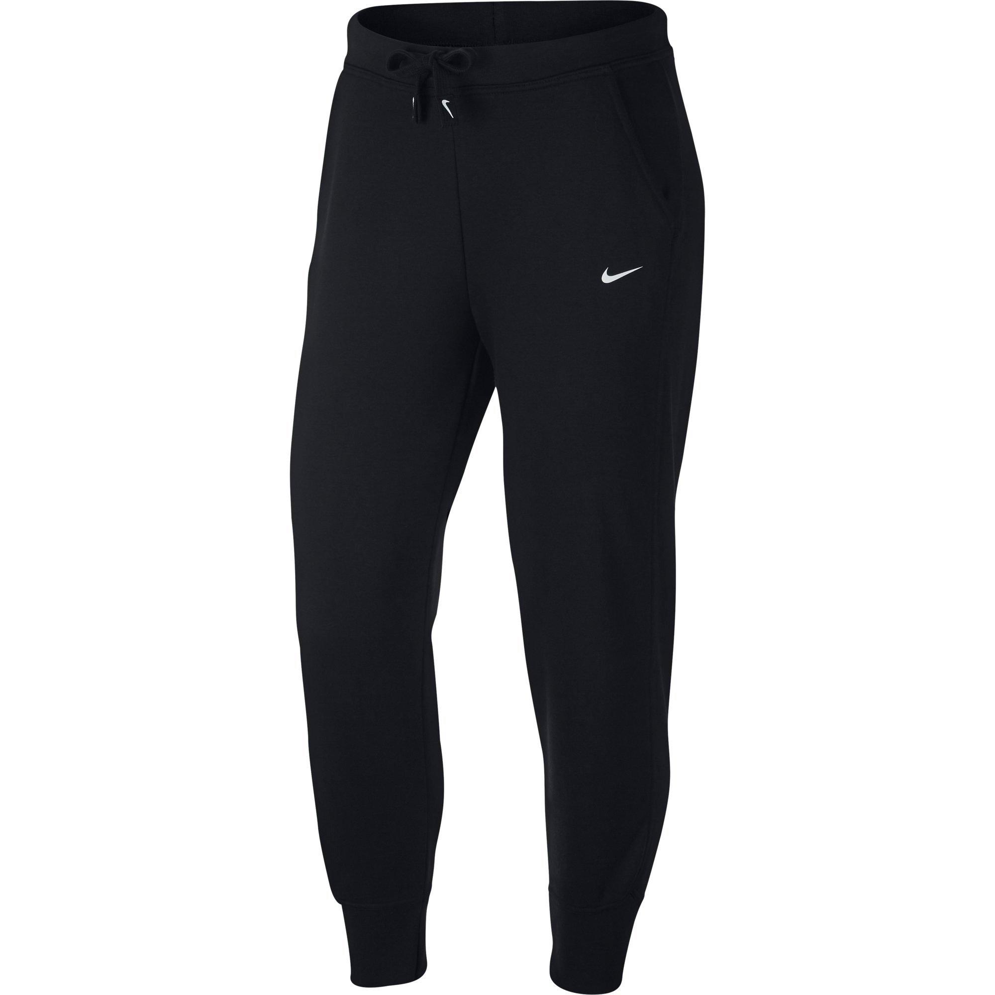 Nike Women's Get Fit Dri-FIT Training Pants - BLACK Thumbnail View 3