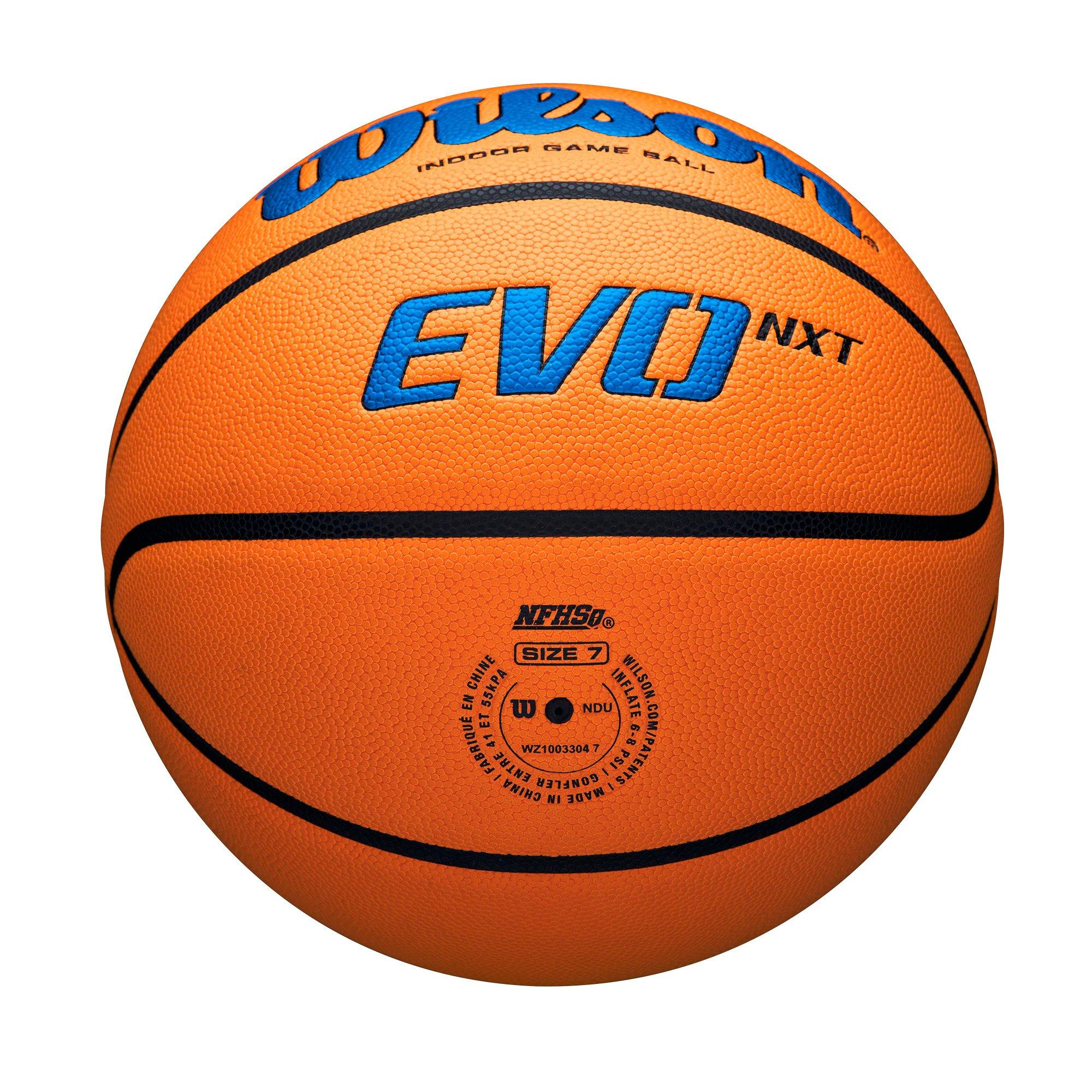 Wilson NCAA Evo NXT Game 6 Basketball-Royal - ROYAL Thumbnail View 2