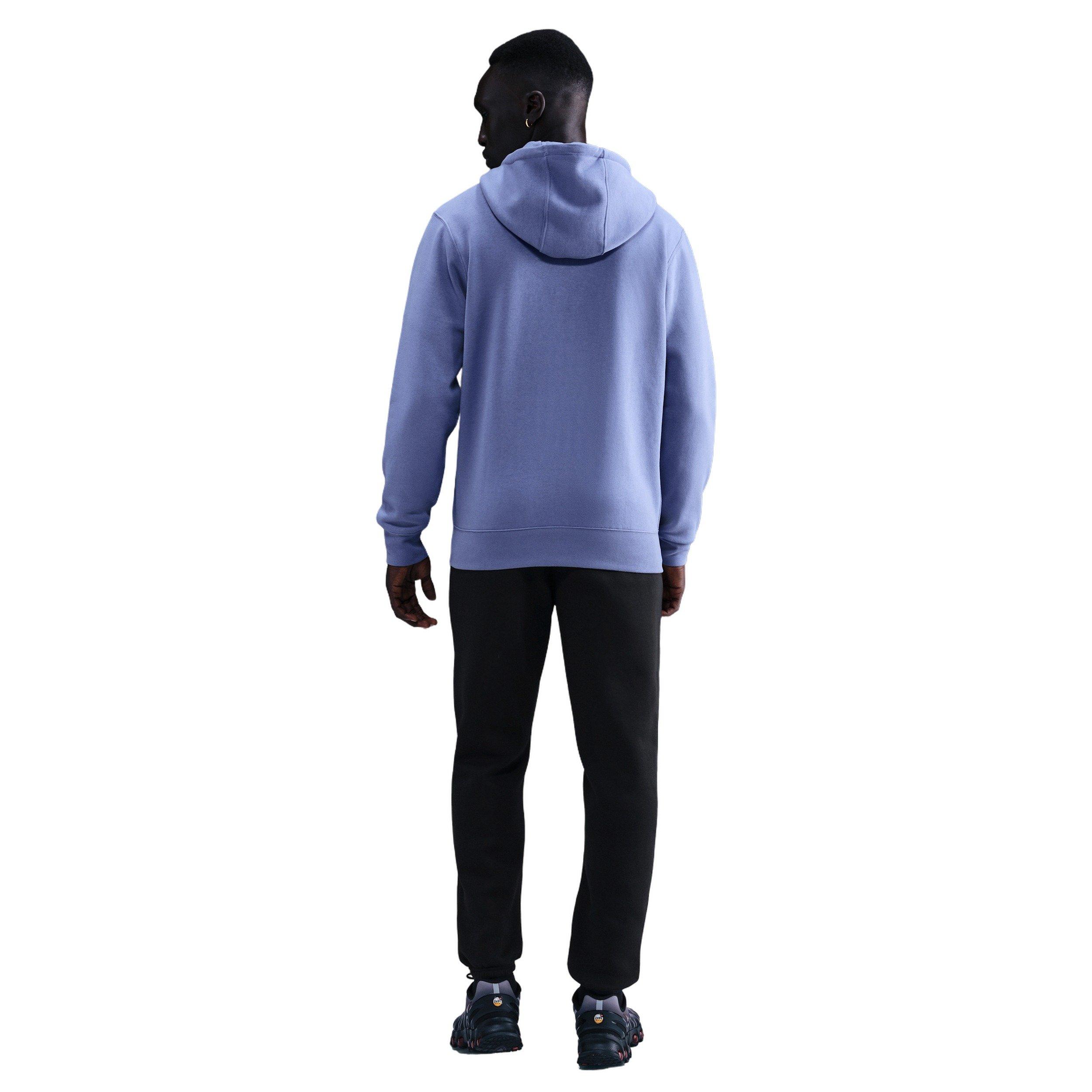 Nike Men's Sportswear Club Cuffed Fleece Joggers - BLACK Thumbnail View 5