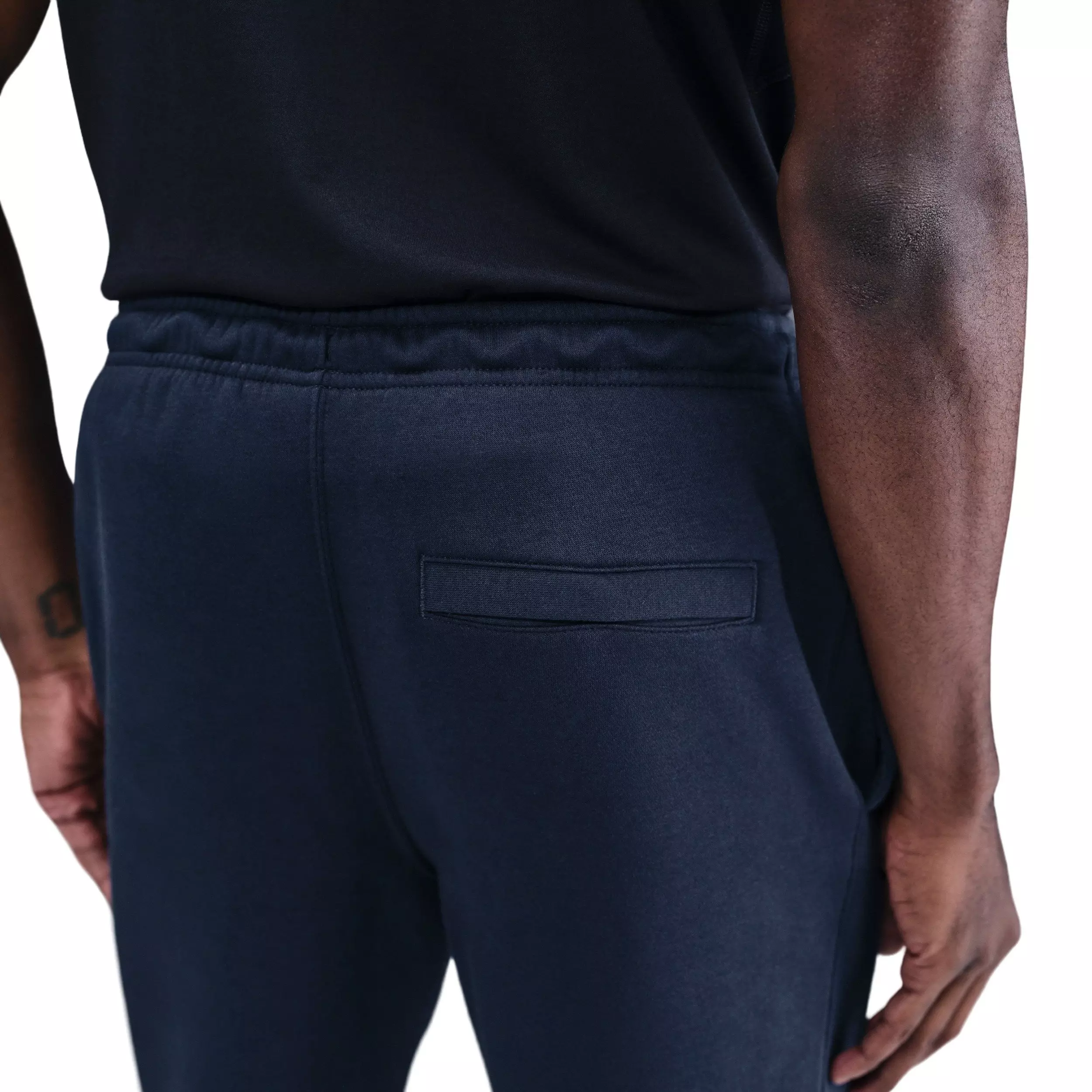 Nike Men's Sportswear Club Cuffed Fleece Joggers - BLUE