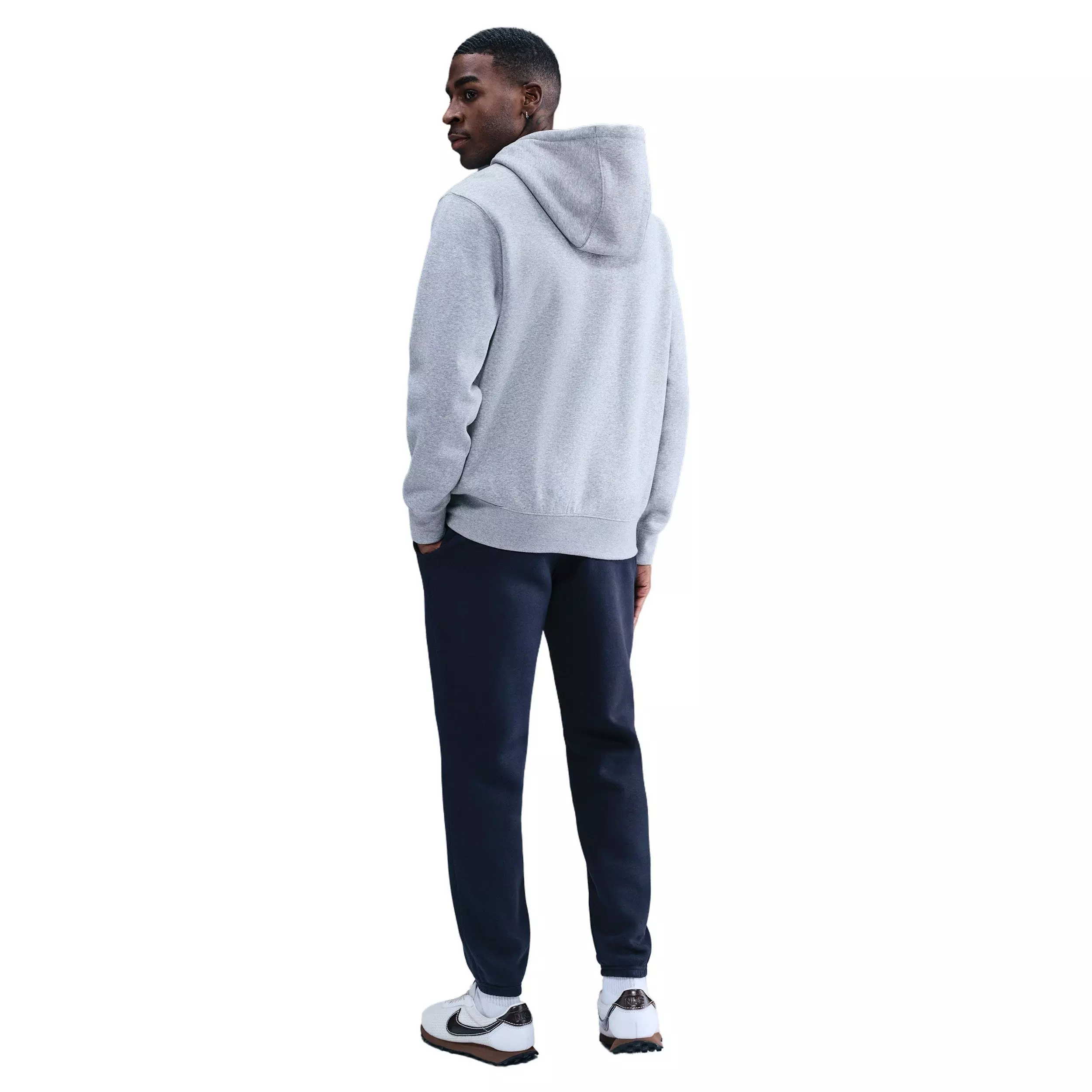 Nike Men's Sportswear Club Cuffed Fleece Joggers - BLUE