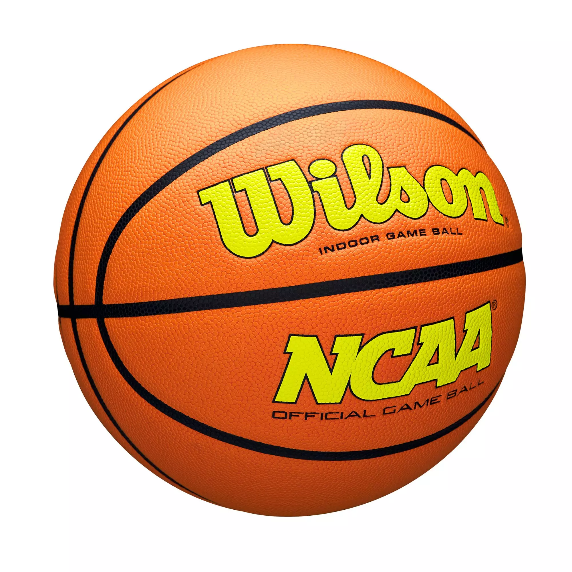 Wilson NCAA Evo NXT Game 7 Basketball-Optic Yellow - OPTIC YELLOW