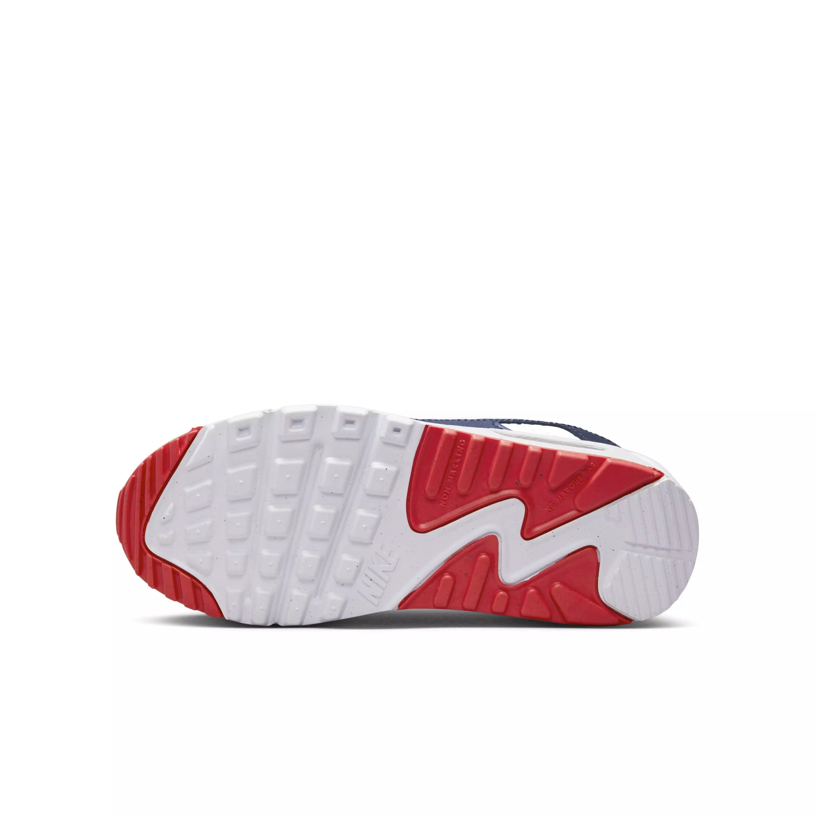 Nike Air Max 90 LTR "Obsidian/Midnight Navy/Track Red" Grade School Boys' Shoe - OBSIDIAN/NAVY/RED