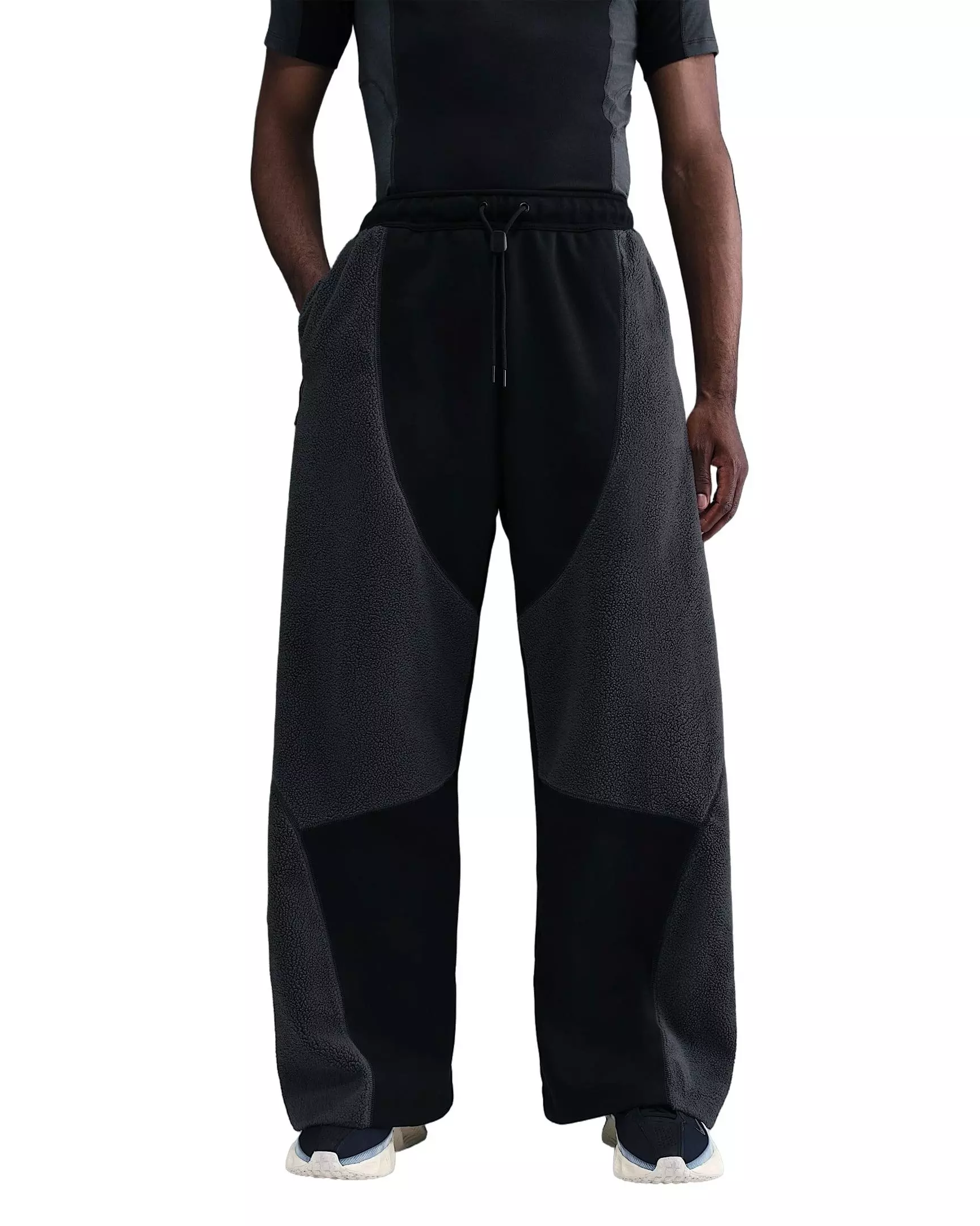 Nike Men's Tech Boreas Woven Open-Hem Pants - BLACK