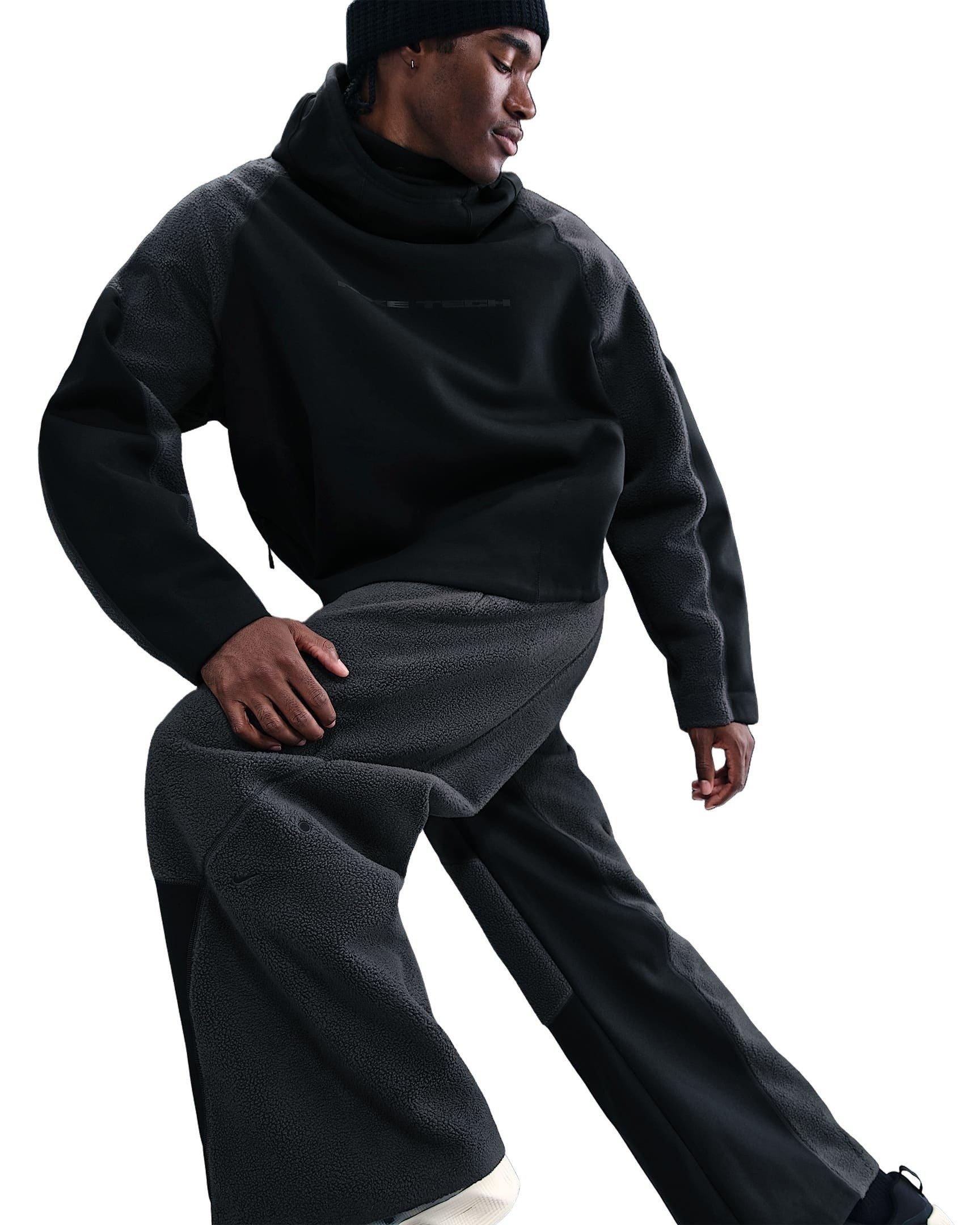 Nike Men's Tech Boreas Woven Open-Hem Pants - BLACK Thumbnail View 5