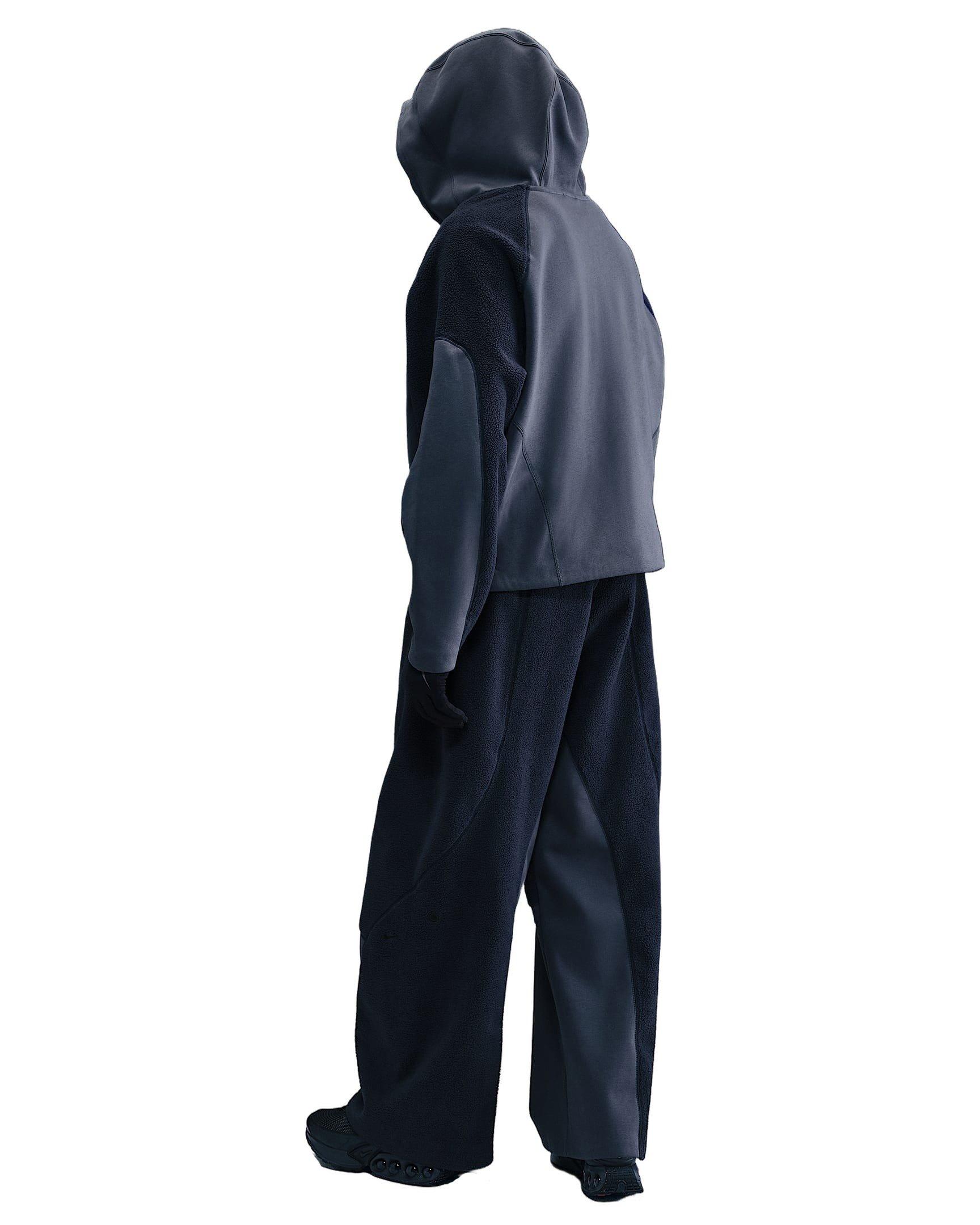 Nike Men's Tech Boreas Woven Open-Hem Pants - BLUE Thumbnail View 6