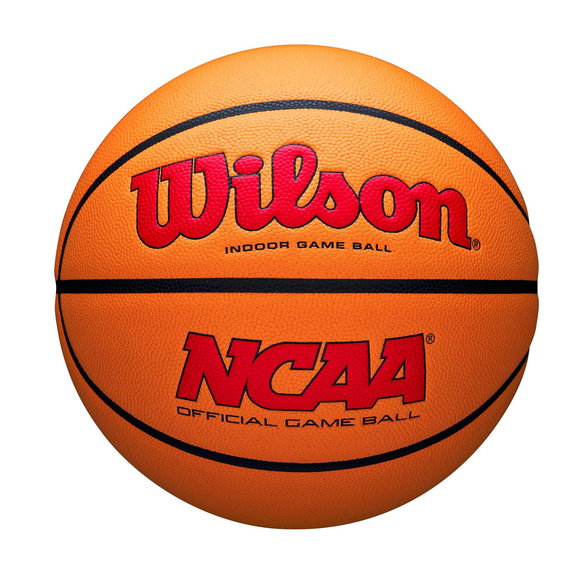 Wilson NCAA Evo NXT Game 6 Basketball-Scarlet - SCARLET Thumbnail View 1