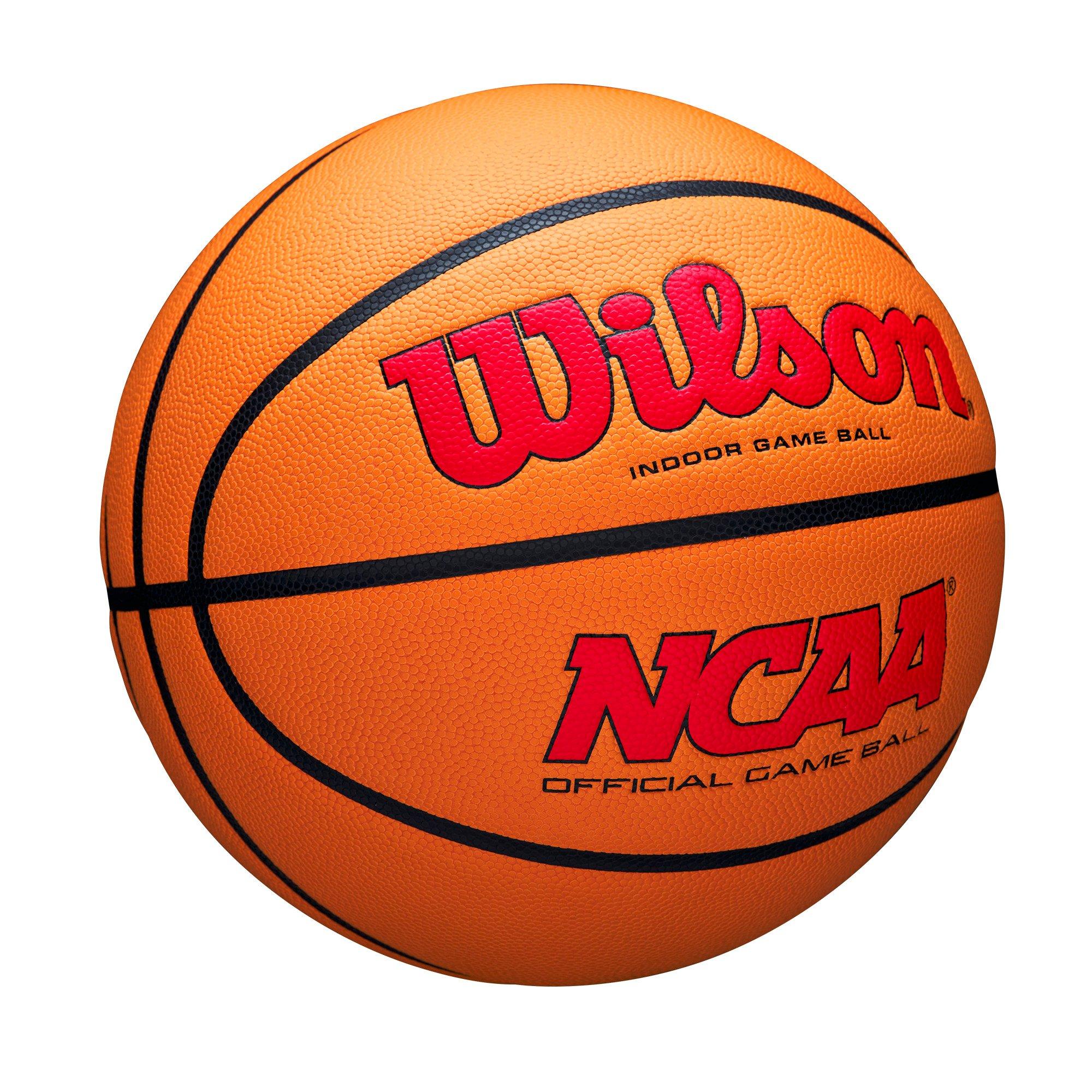 Wilson NCAA Evo NXT Game 6 Basketball-Scarlet - SCARLET Thumbnail View 4