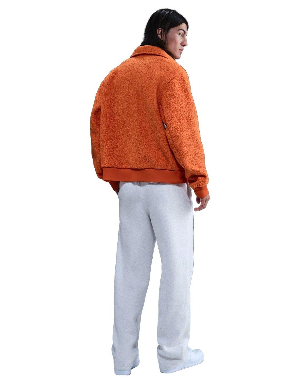 Nike Men's Sportswear Club Fleece Bungee Pants - BIRCH HEATHER Thumbnail View 6