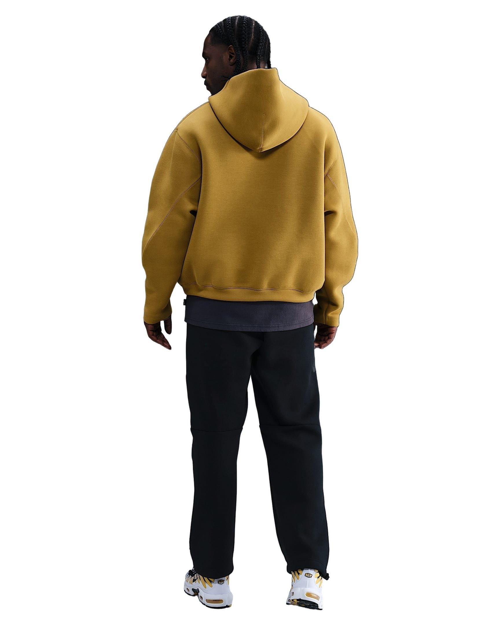 Nike Men's Tech Open-Hem Fleece Pants - BLACK Thumbnail View 2