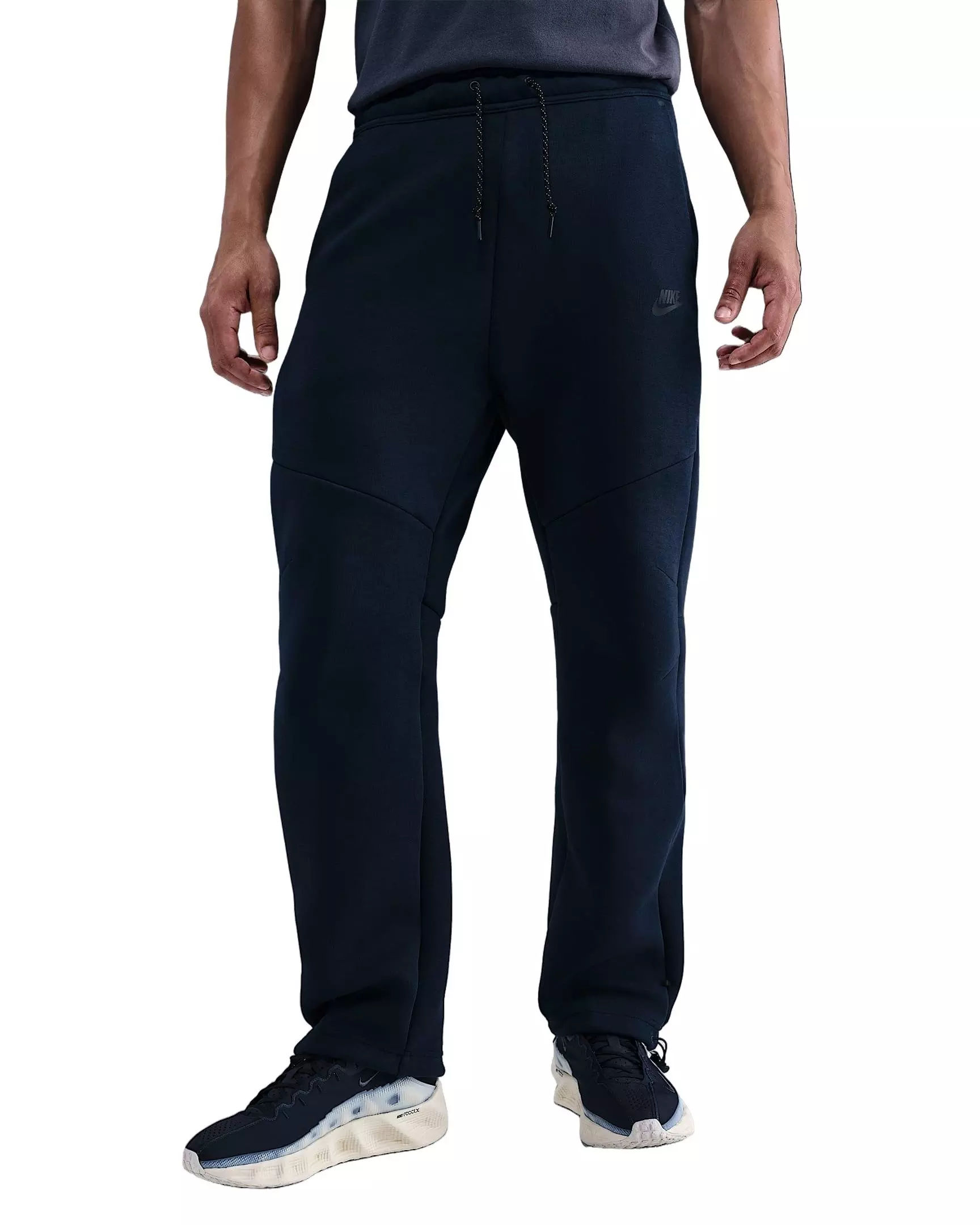 Nike Men's Tech Open-Hem Fleece Pants - BLUE