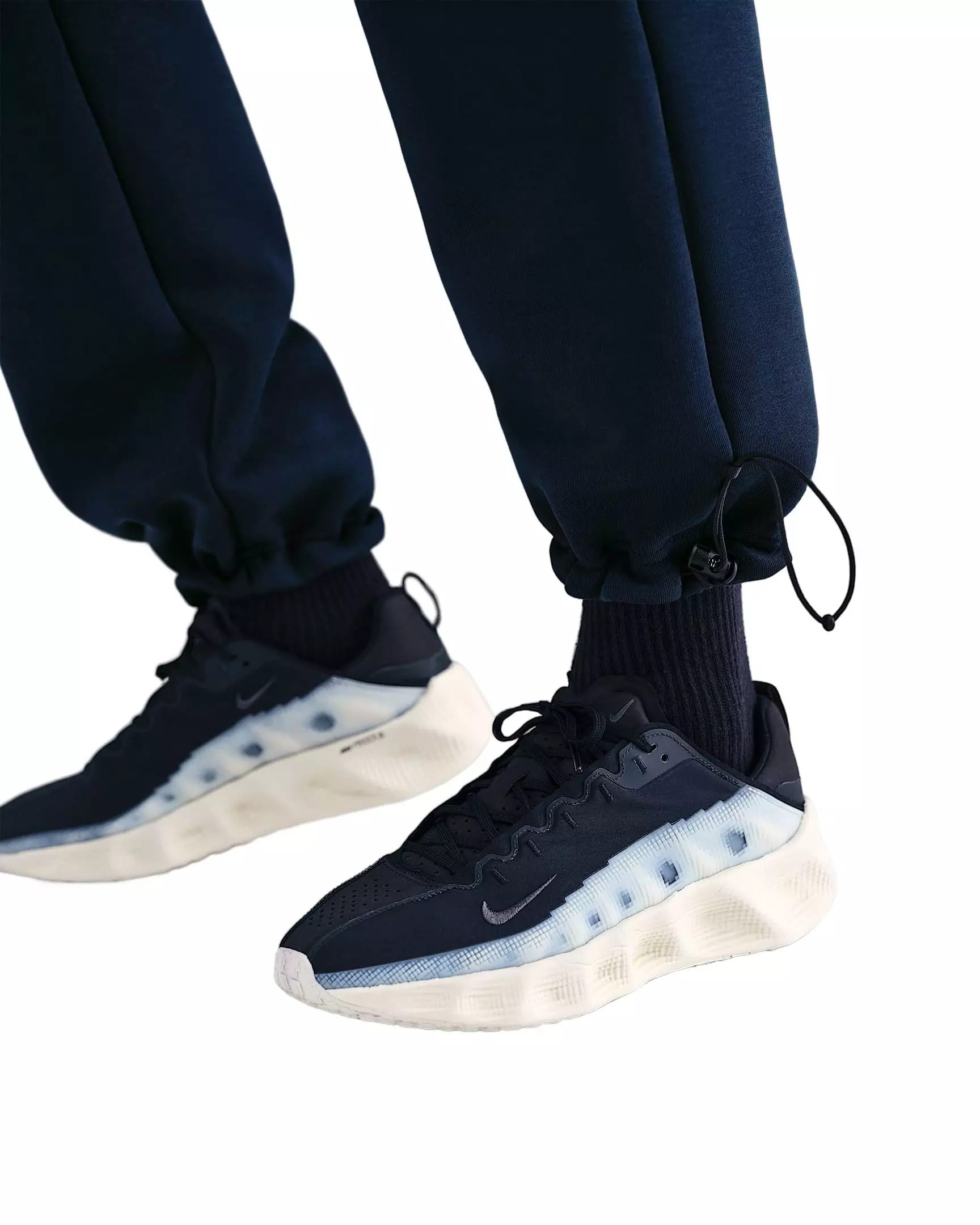 Nike Men's Tech Open-Hem Fleece Pants - BLUE