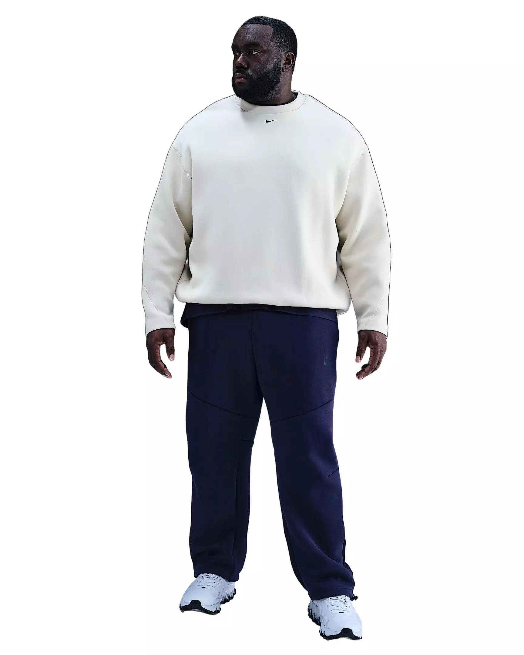 Nike Men's Tech Open-Hem Fleece Pants - BLUE