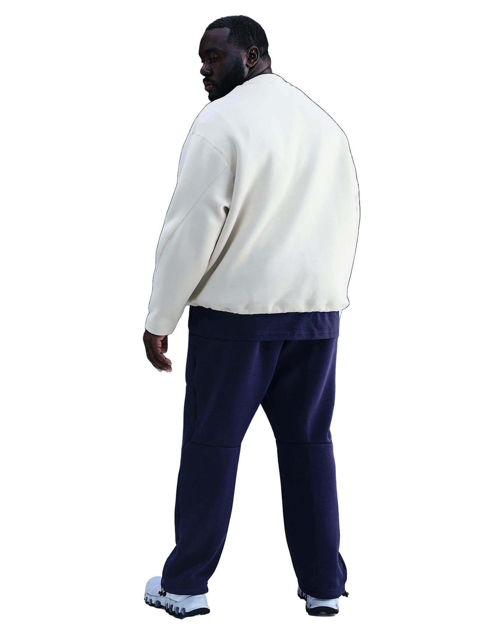 Nike Men's Tech Open-Hem Fleece Pants - BLUE Thumbnail View 8