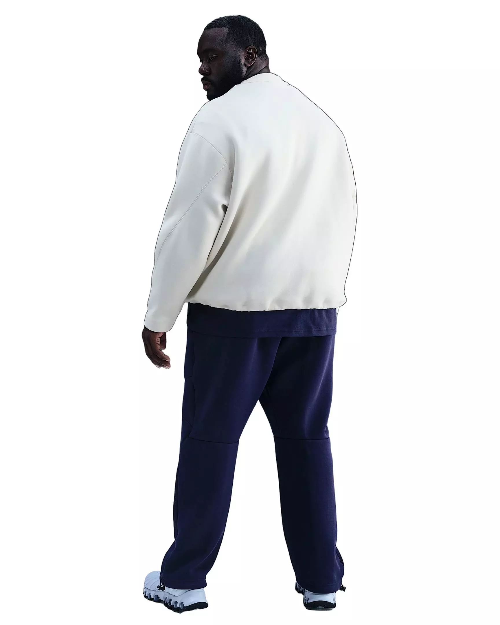 Nike Men's Tech Open-Hem Fleece Pants - BLUE