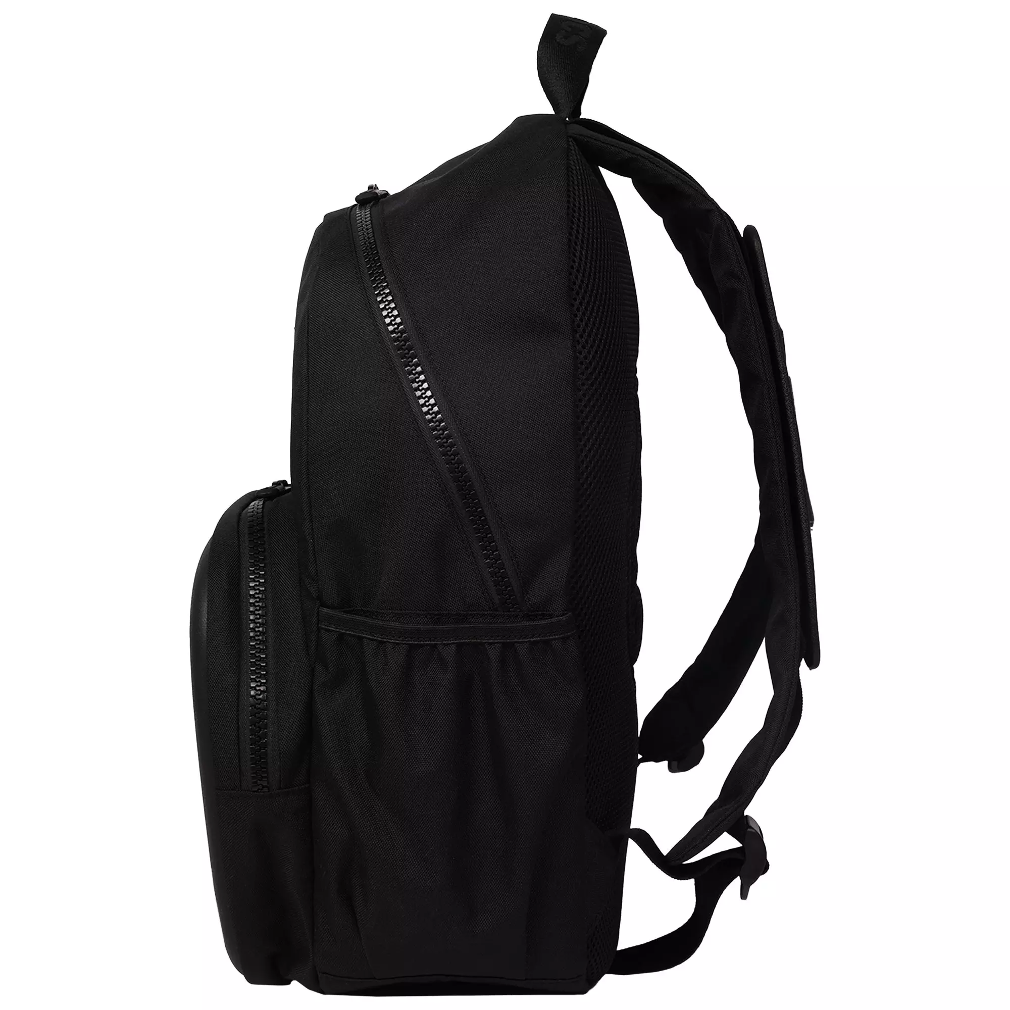 Crocs Back to School Customizable Backpack with EVA Front Pocket and Sports Jibbitz Charms - Black - BLACK