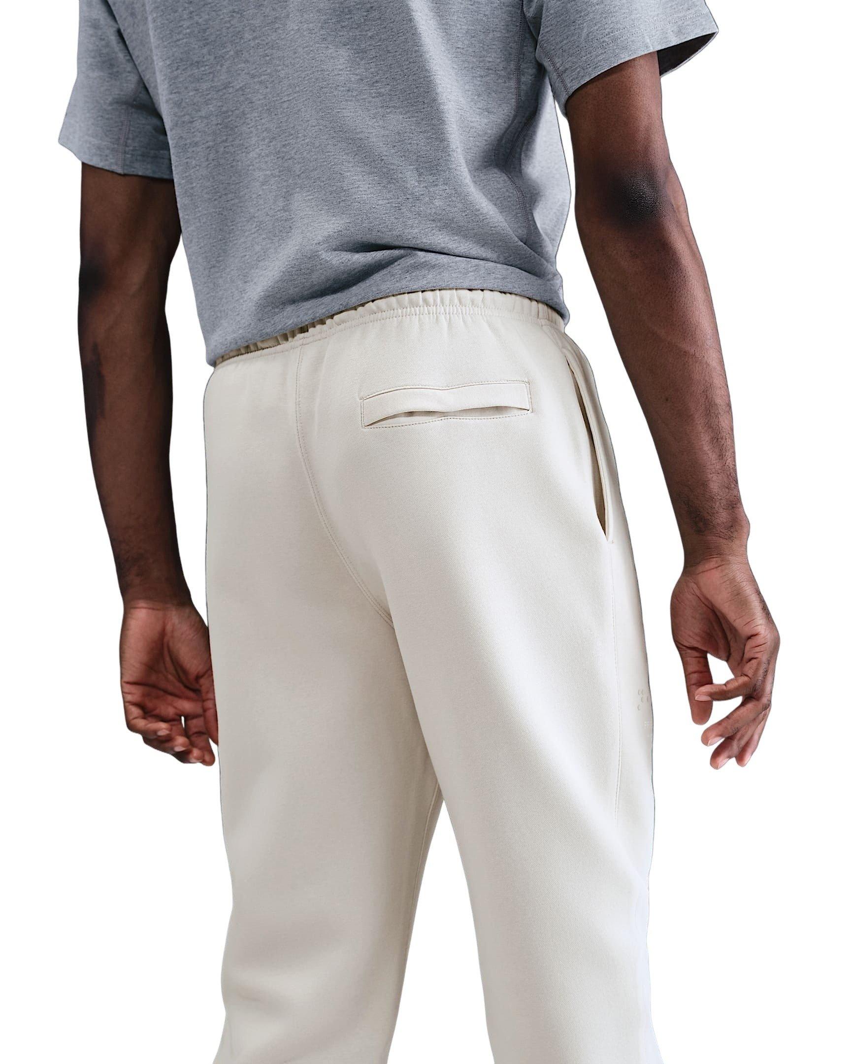 Nike Men's Sportswear Club Cuffed Fleece Pants - BEIGE Thumbnail View 3