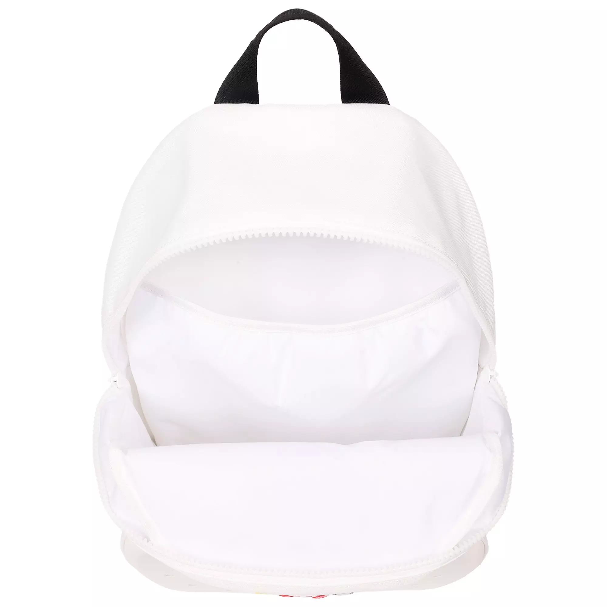 Crocs Back to School Customizable Backpack with EVA Front Pocket and Sports Jibbitz Charms - White - WHITE