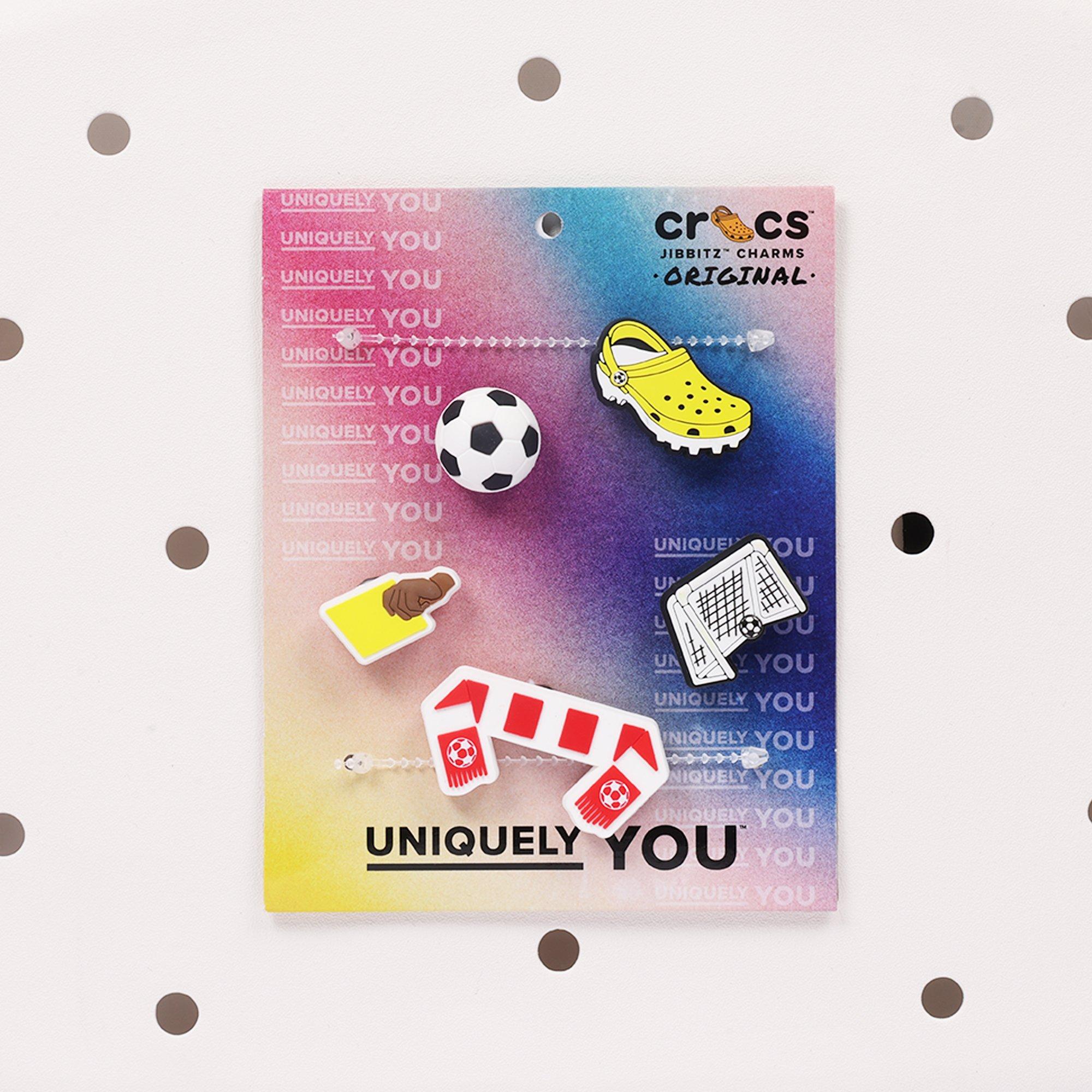 Crocs Back to School Customizable Backpack with EVA Front Pocket and Sports Jibbitz Charms - White - WHITE