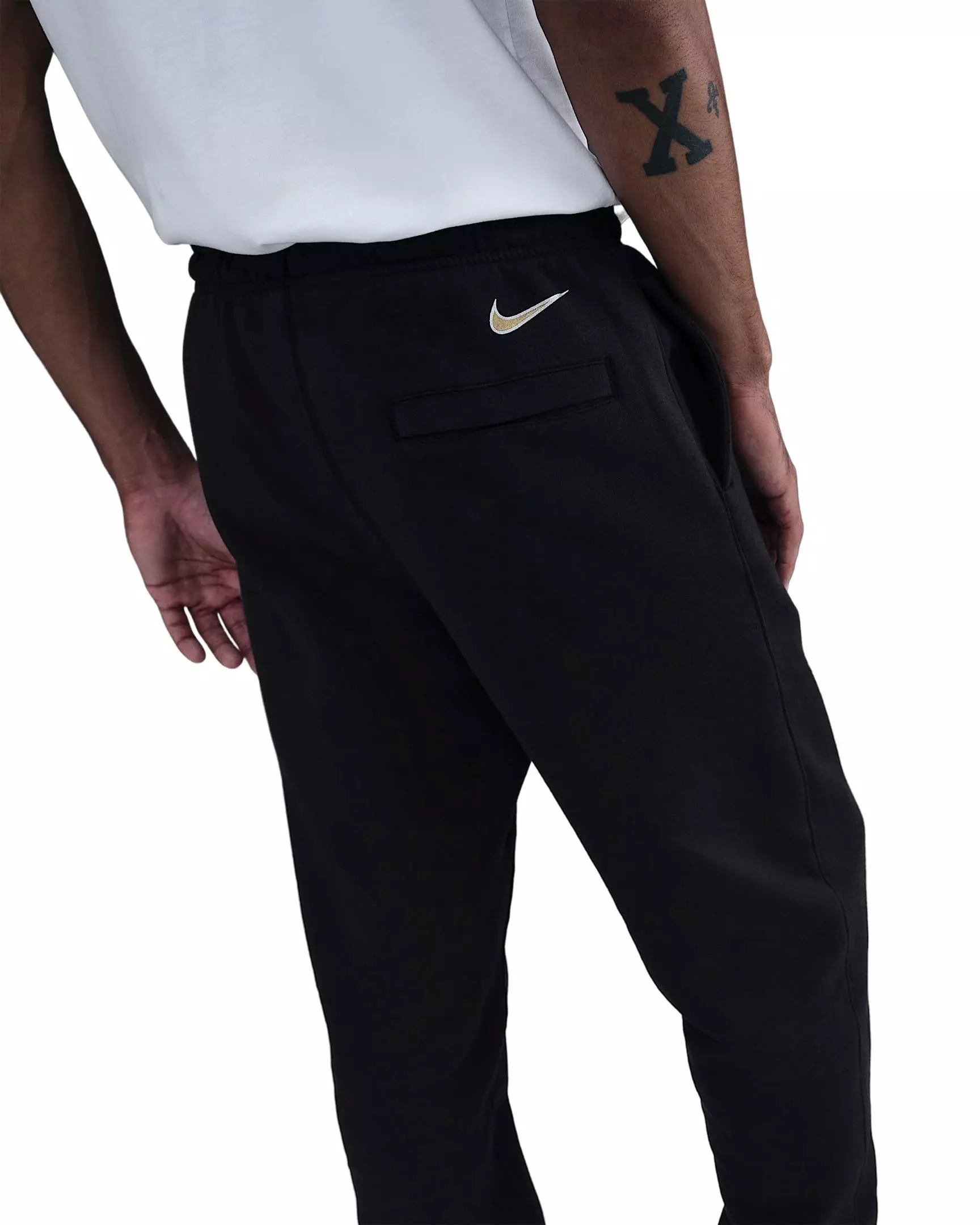 Nike Men's Sportswear Club Fleece Department of Motion Joggers - BLACK