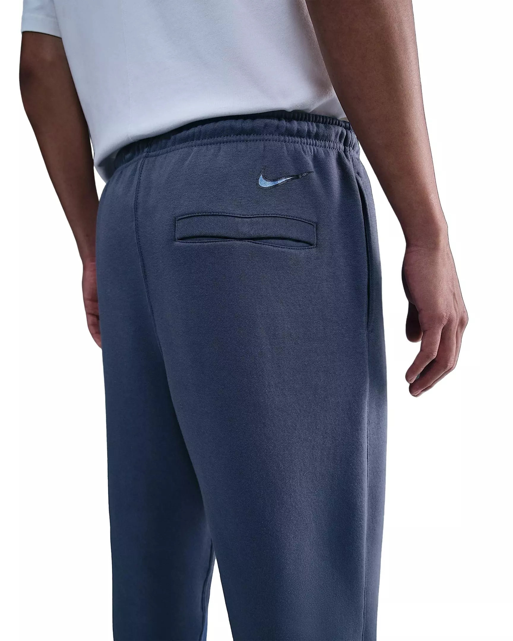 Nike Men's Sportswear Club Fleece Department of Motion Joggers - BLUE