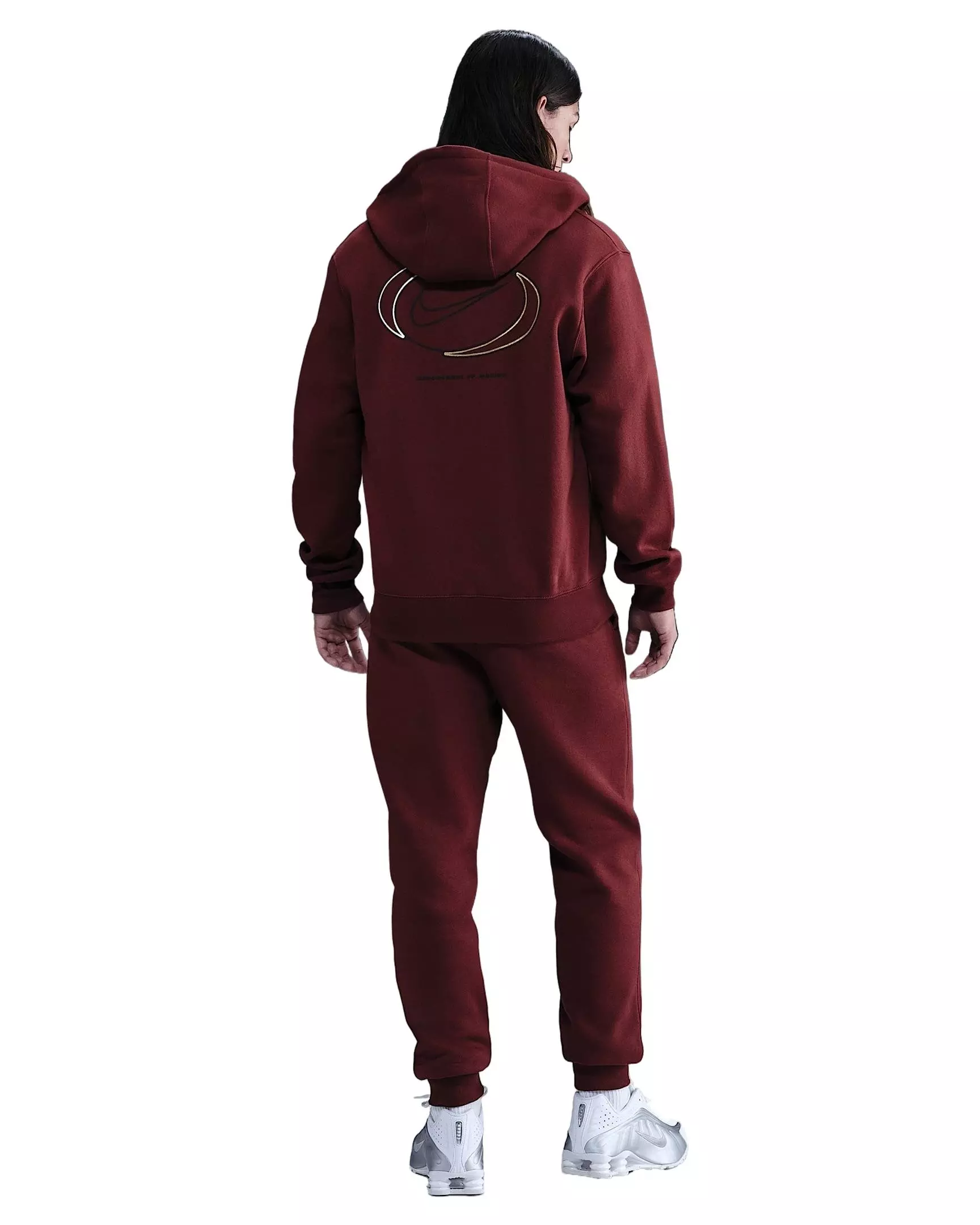 Nike Men's Sportswear Club Fleece Joggers - RED