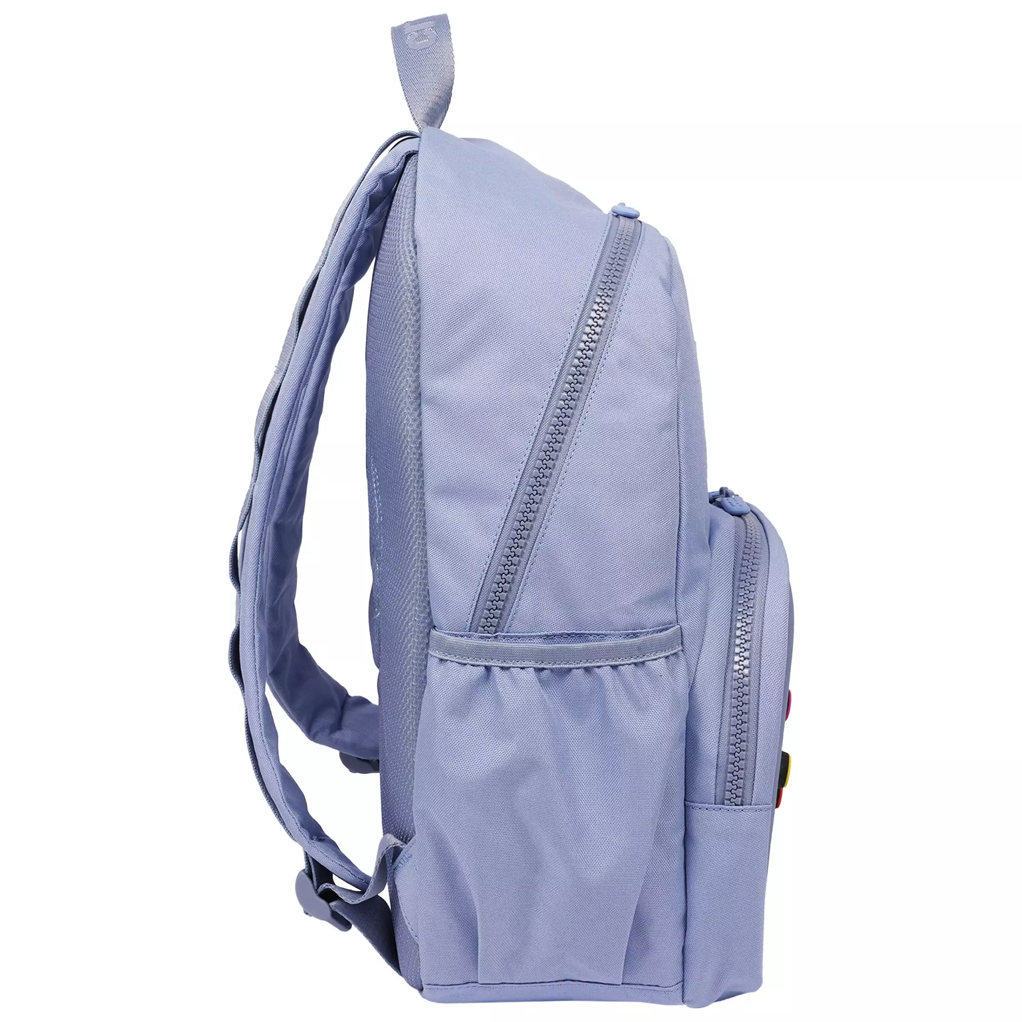 Crocs Back to School Customizable Backpack with EVA Front Pocket and Gaming Jibbitz Charms - Blue - BLUE