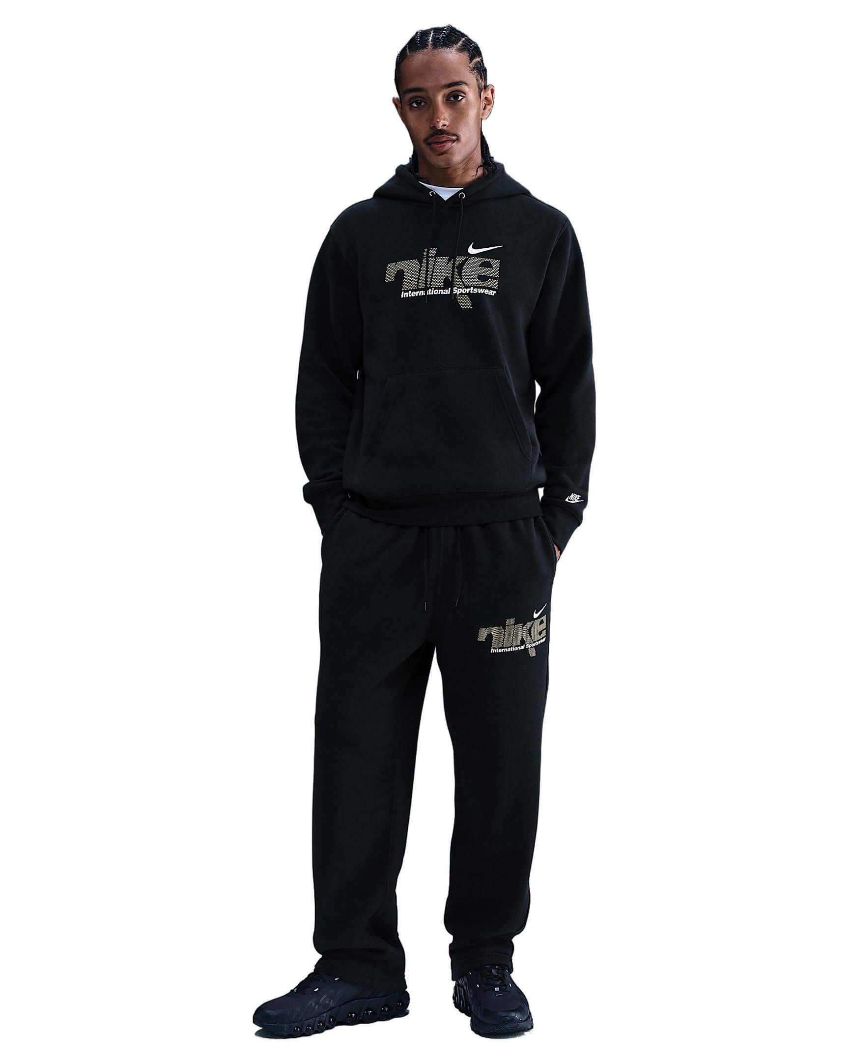 Nike Men's Sportswear Club Bungee Pants - BLACK Thumbnail View 1