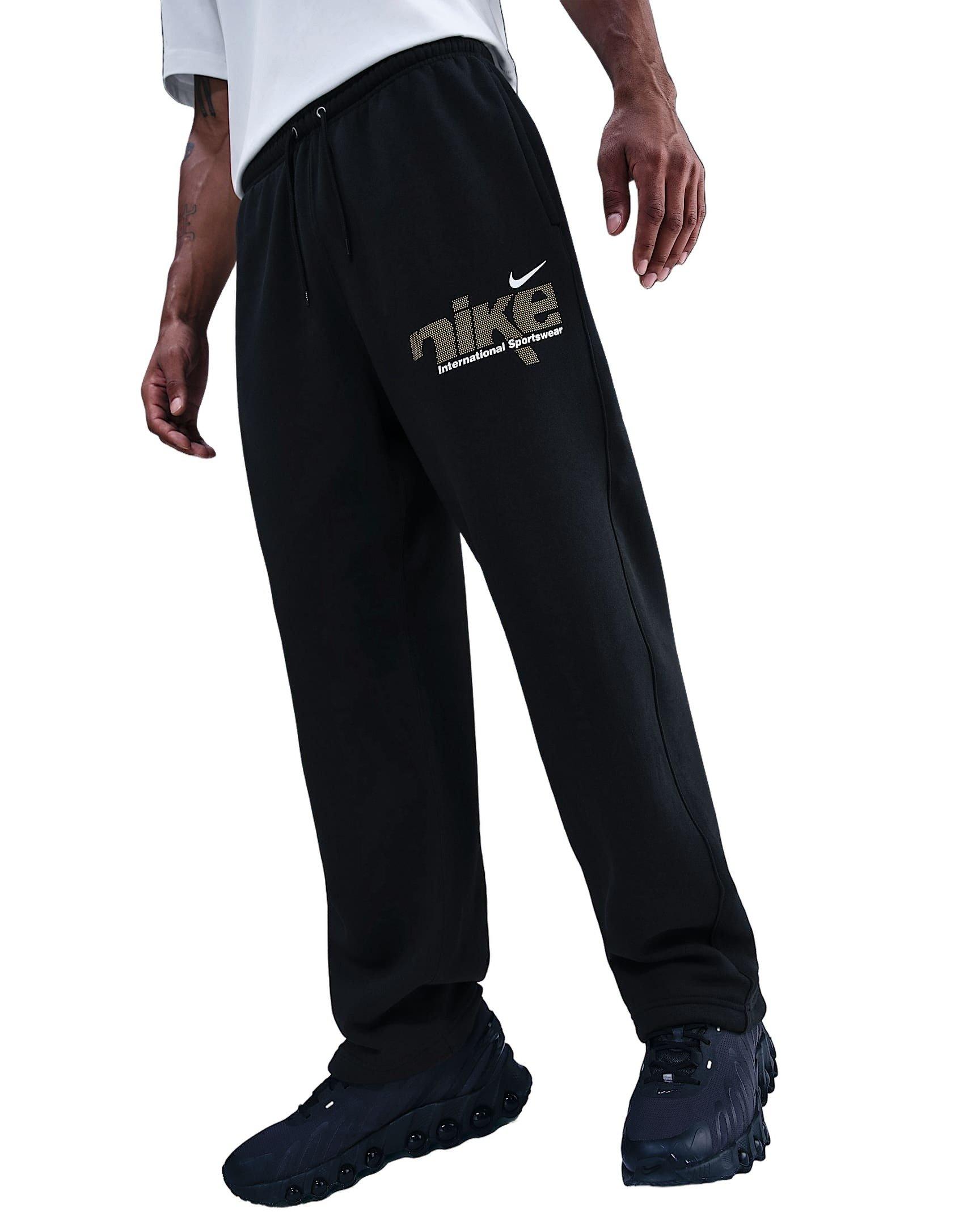 Nike Men's Sportswear Club Bungee Pants - BLACK Thumbnail View 3