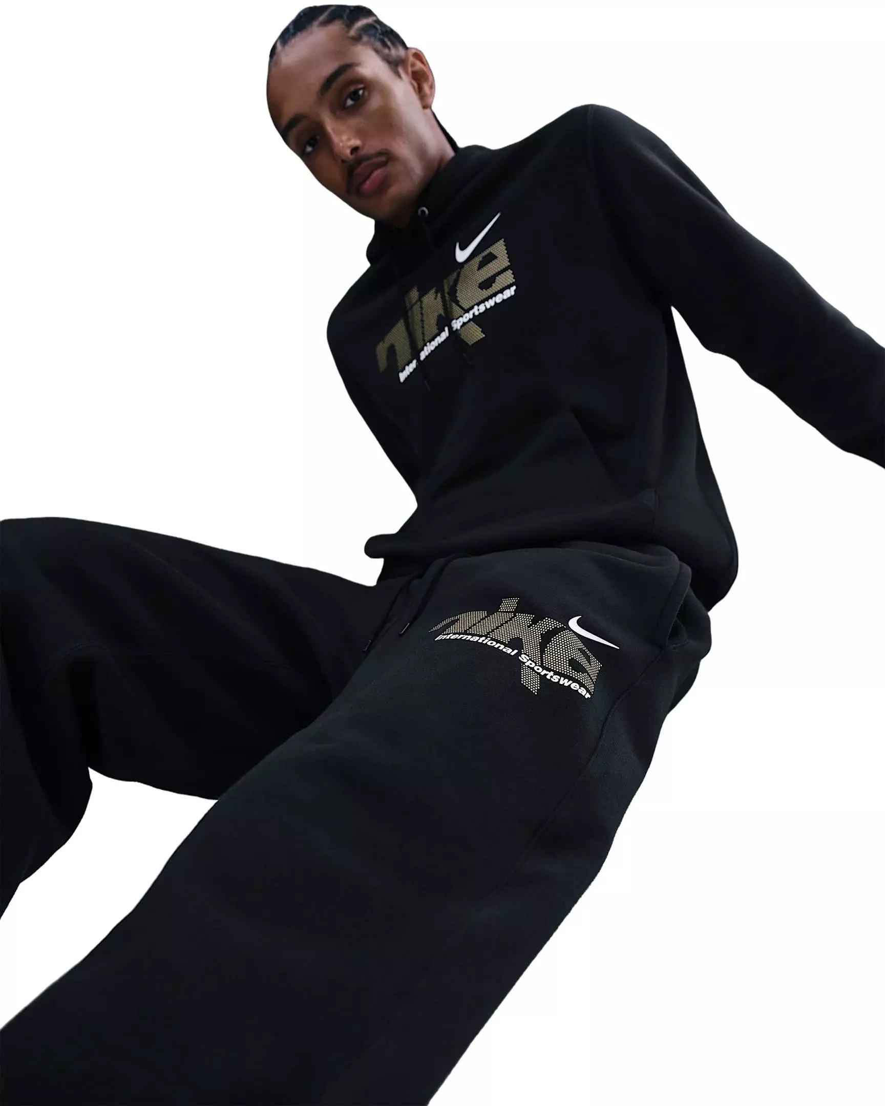 Nike Men's Sportswear Club Bungee Pants - BLACK