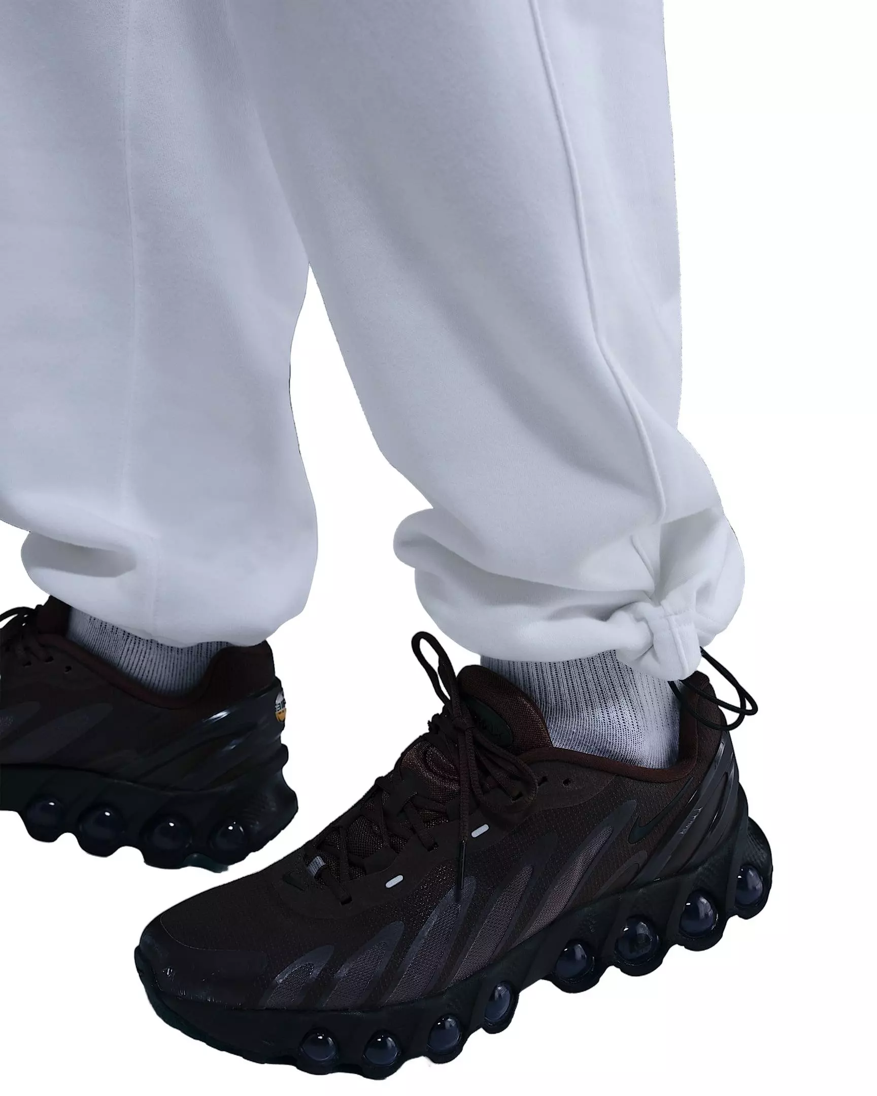 Nike Men's Sportswear Club Bungee Pants - WHITE