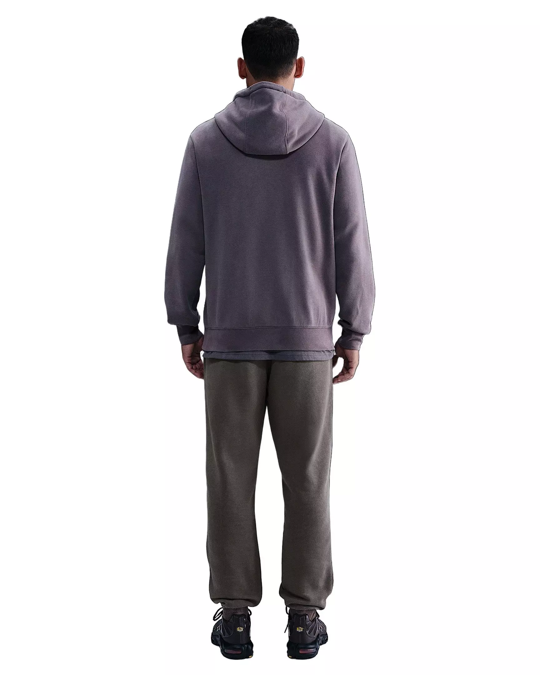 Nike Men's Sportswear BB Washed Cuffed Fleece Pants - Stone - STONE 