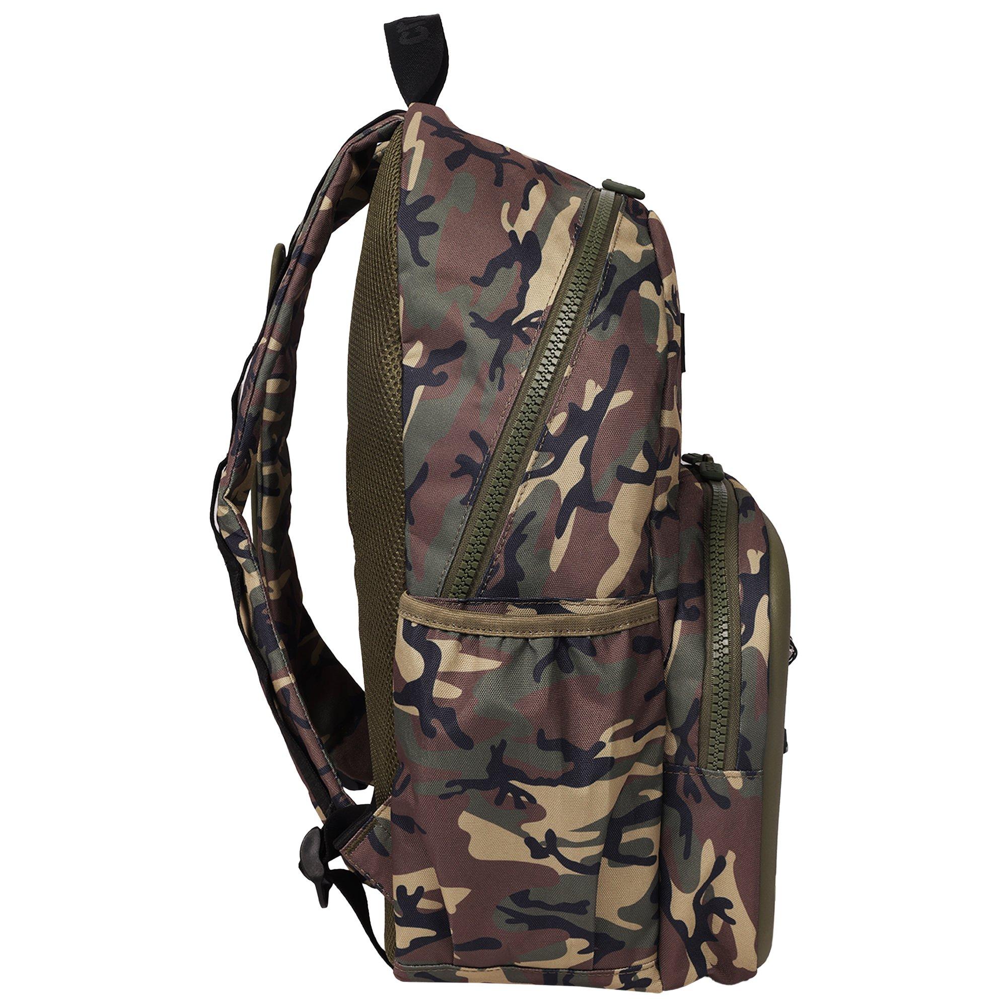 Crocs Back to School Customizable Backpack with EVA Front Pocket and Football Jibbitz Charms - Camo - CAMOUFLAGE